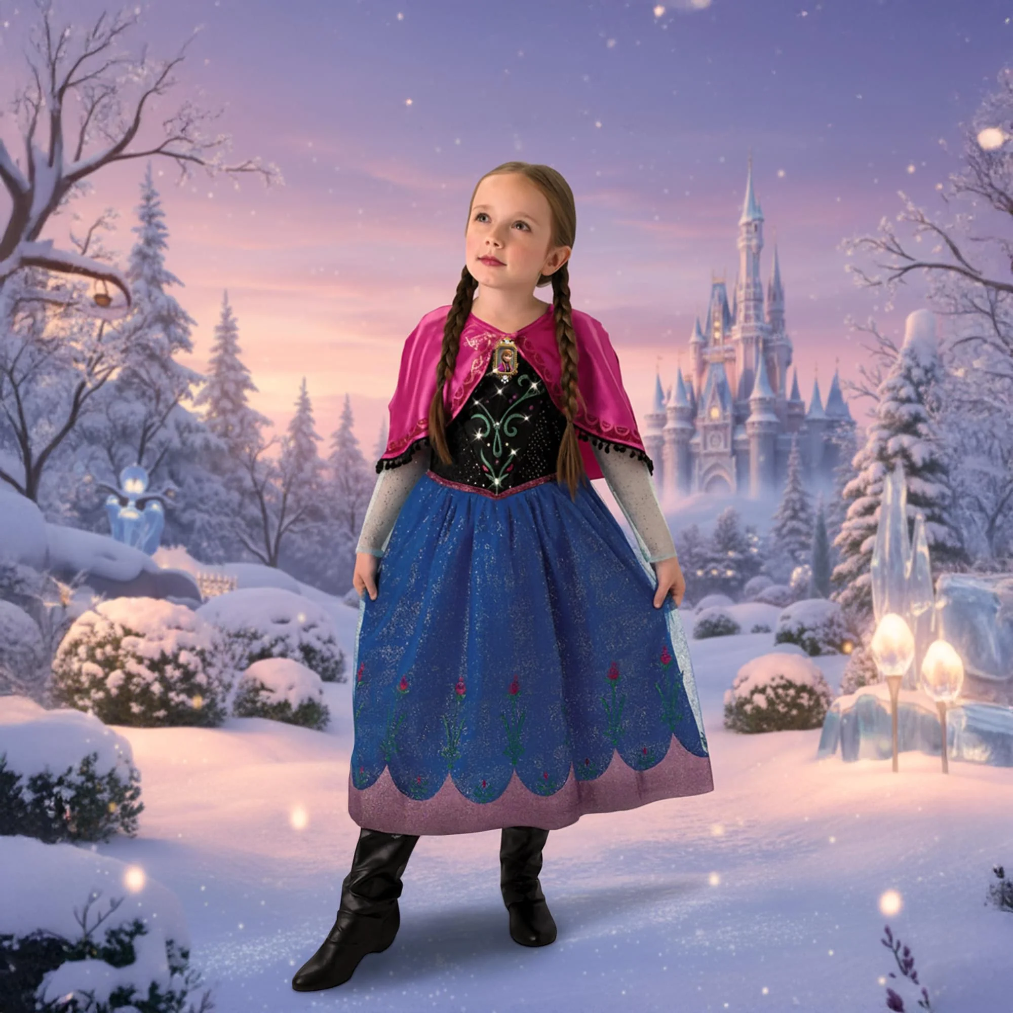 Disney Frozen Musical Light-Up Anna Child Costume - Image 4
