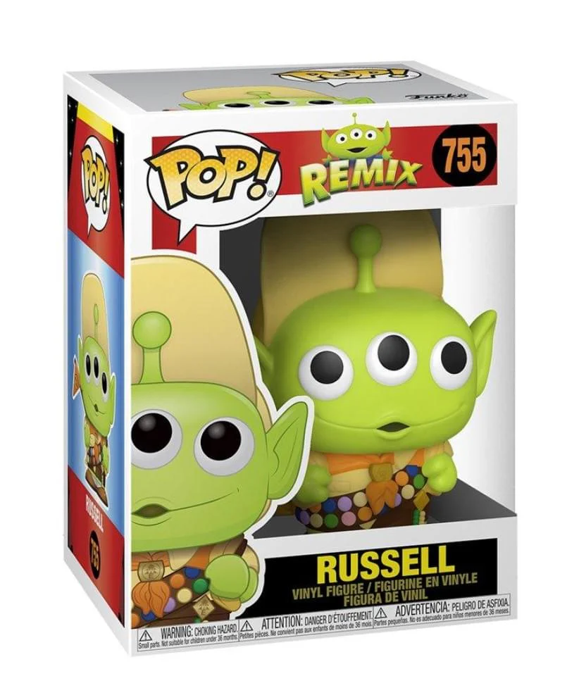 Disney Funko POP Vinyl Figure | Pixar Alien Remix Russell - Image 3