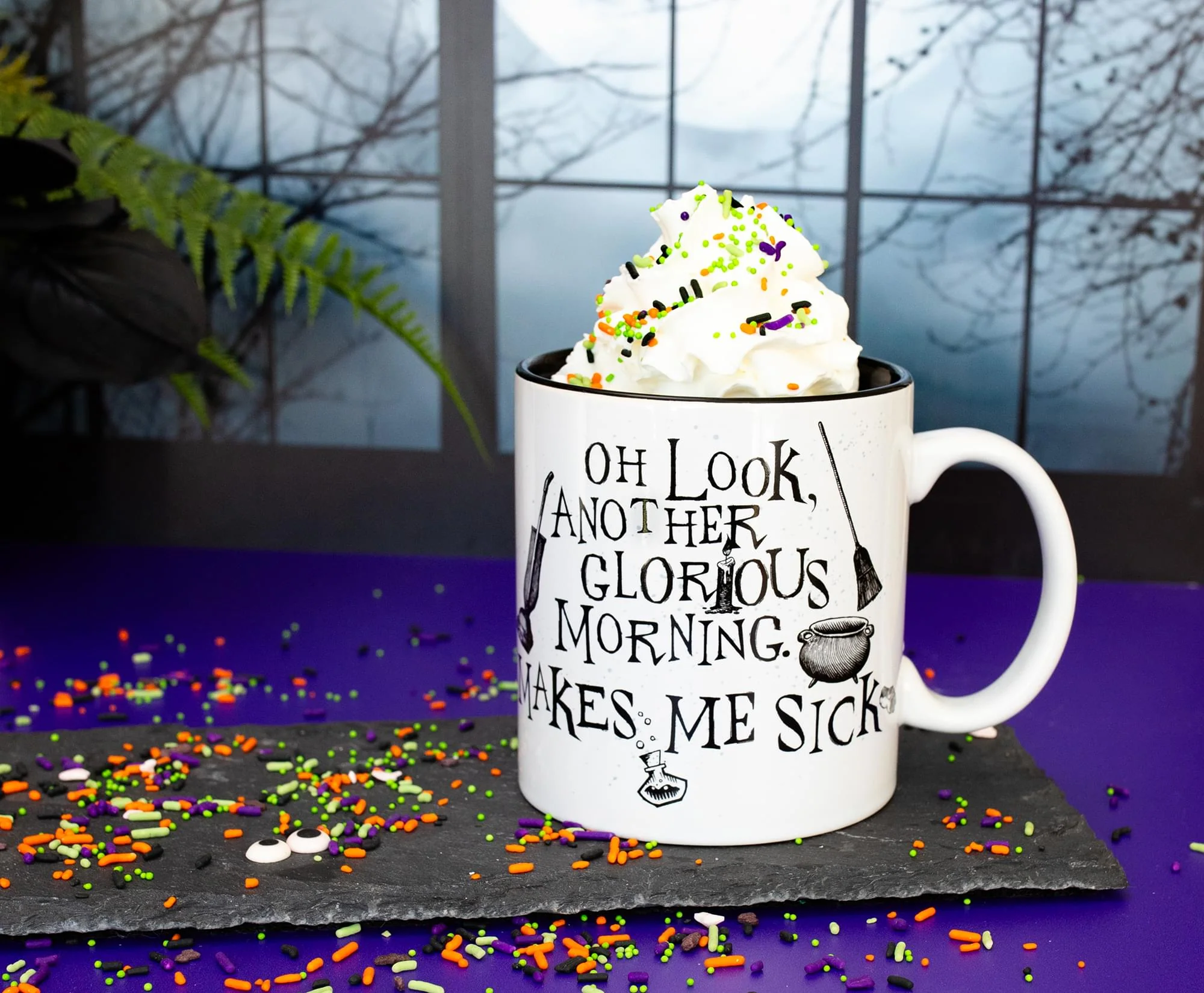 Disney Hocus Pocus "Makes Me Sick" Ceramic Mug | Holds 20 Ounces - Image 8