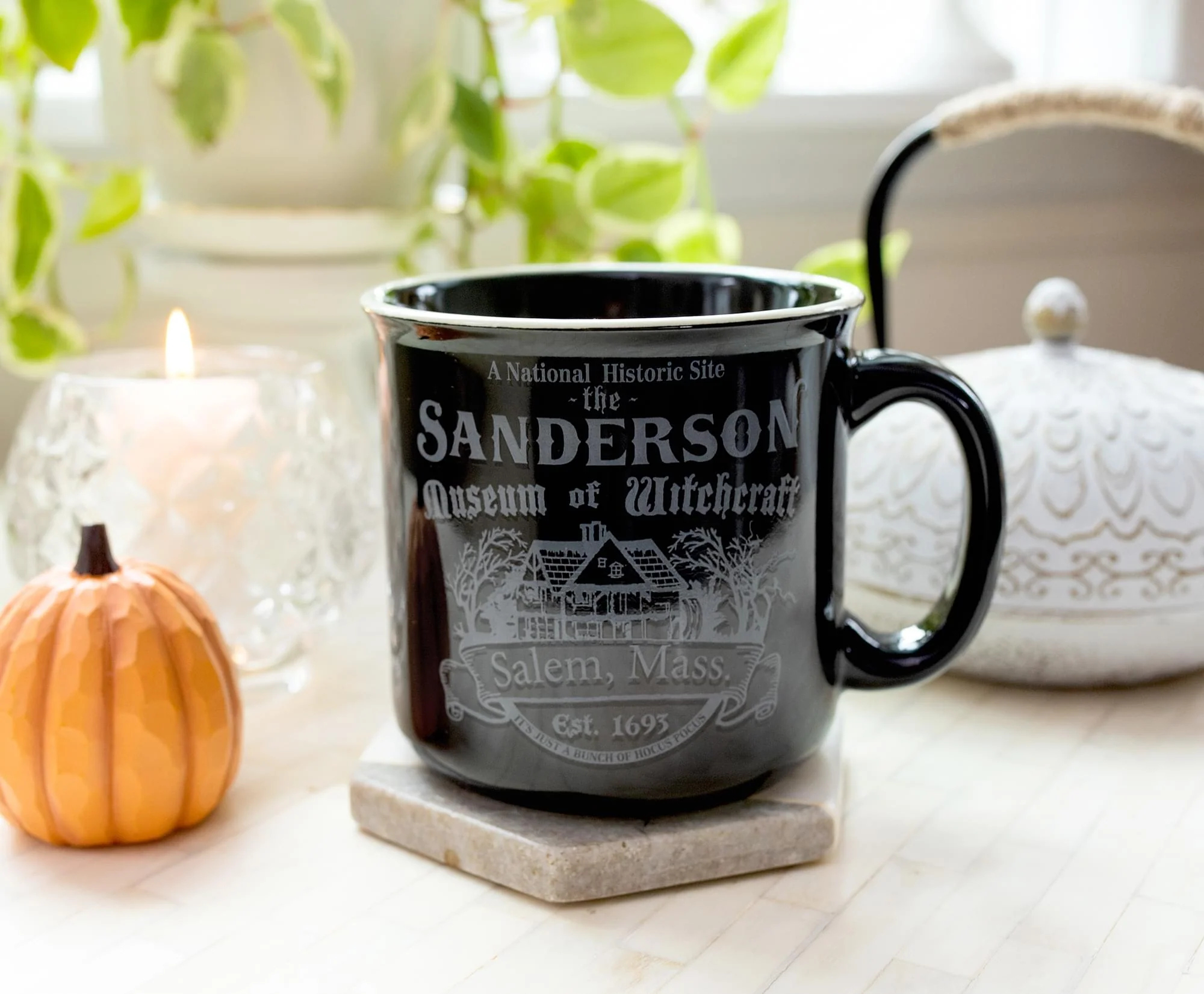Disney Hocus Pocus Sanderson Museum Ceramic Camper Mug | Holds 20 Ounces - Image 4
