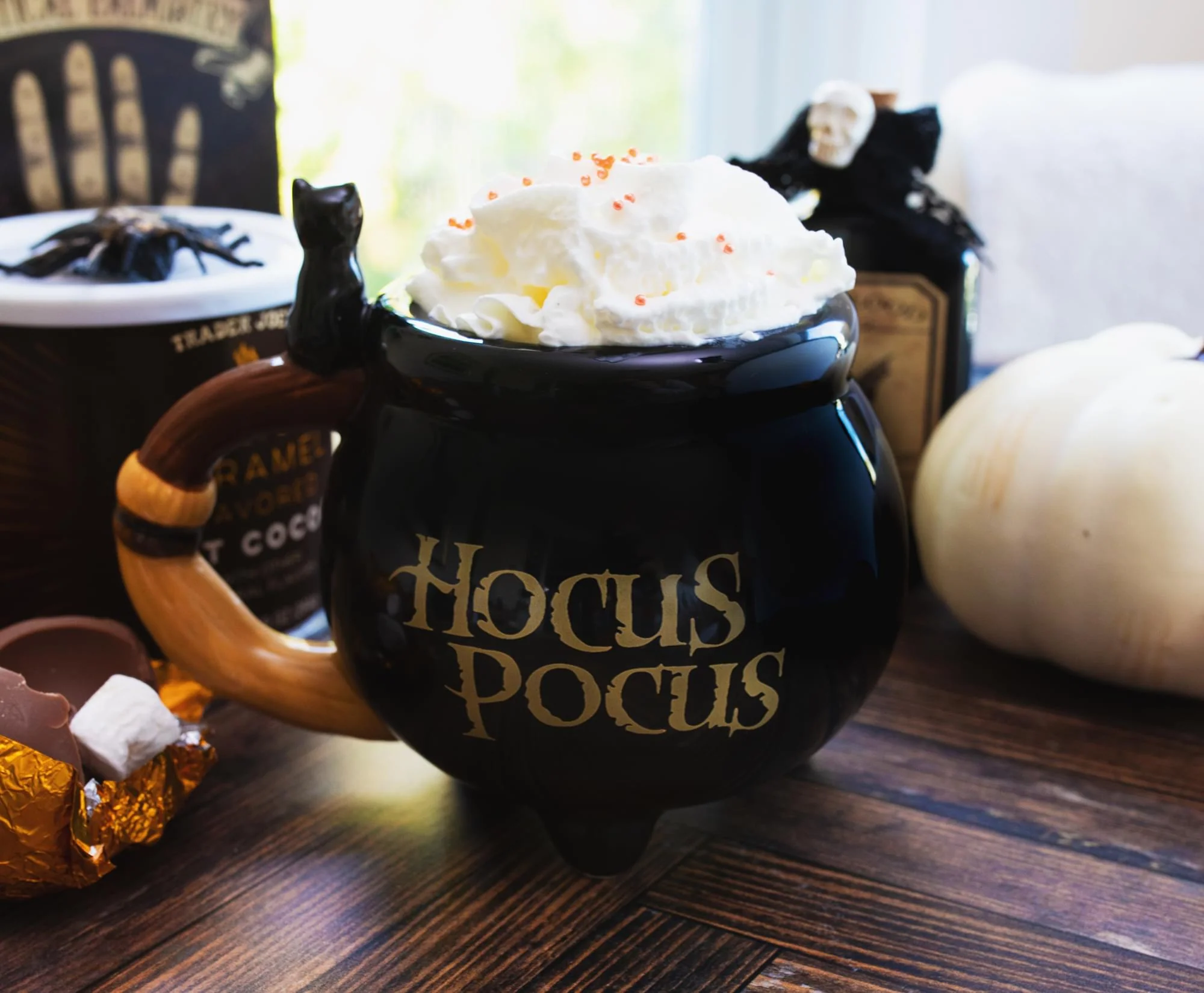 Disney Hocus Pocus Sanderson Sisters Cauldron Sculpted Ceramic Mug | 20 Ounces - Image 6