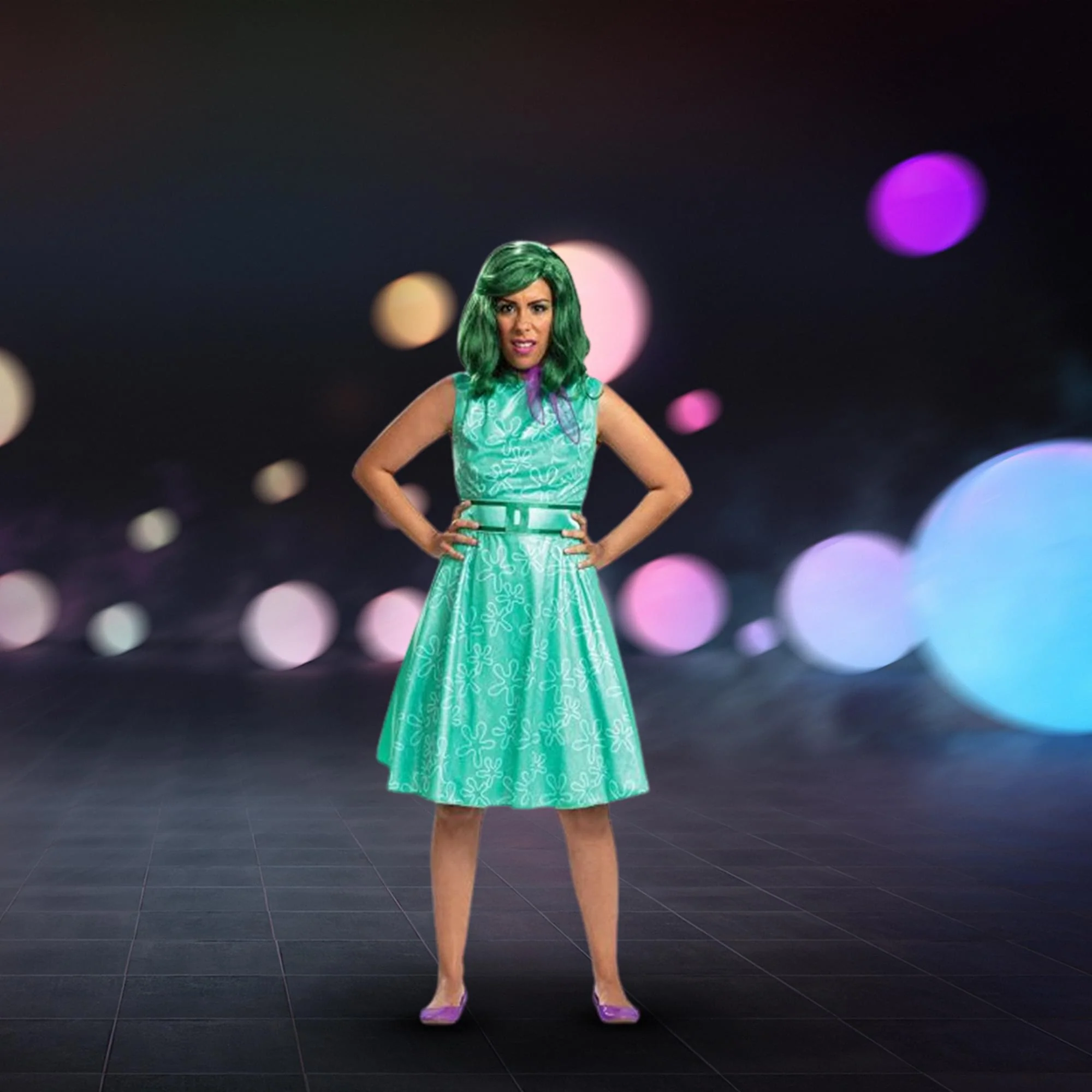 Disney Inside Out Disgust Classic Adult Costume - Image 32