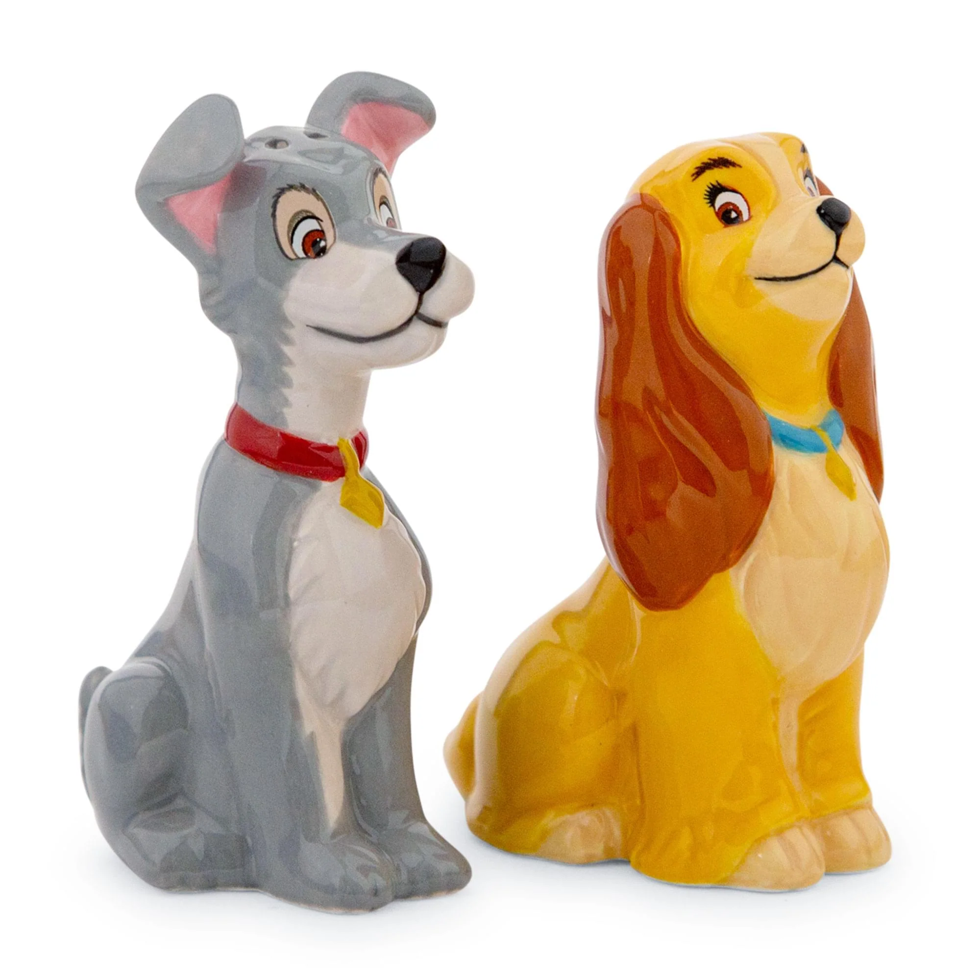 Disney Lady and The Tramp Ceramic Salt and Pepper Shaker Set - Image 2