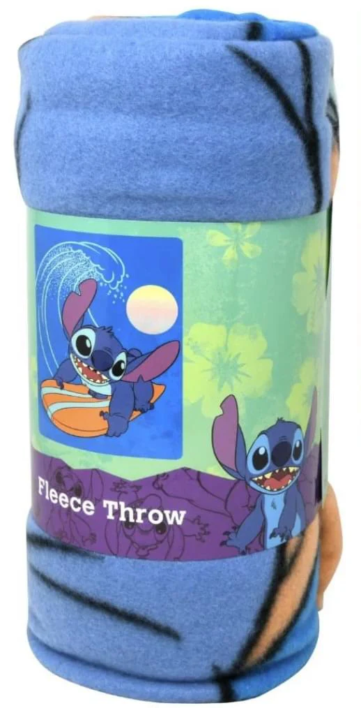 Disney Lilo and Stitch 45 x 60 Inch Fleece Throw Blanket - Image 3