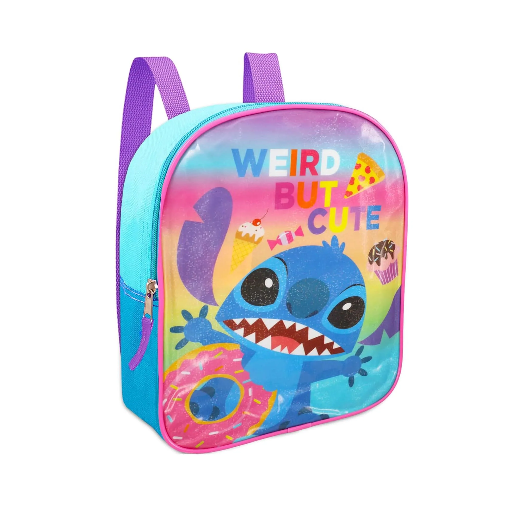 Disney Lilo and Stitch Weird But Cute 11 Inch Mini Backpack - Image 2