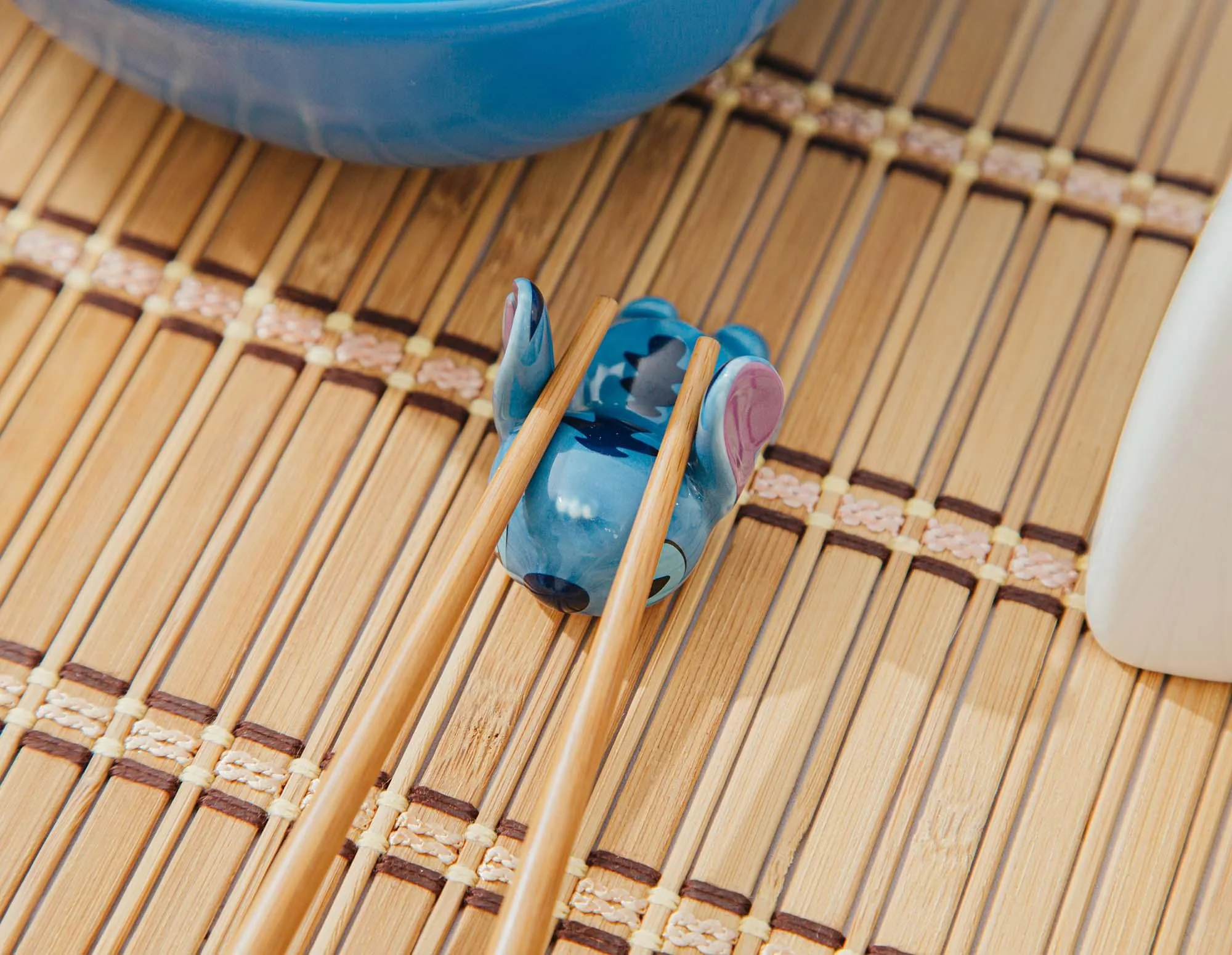 Disney Lilo & Stitch 2-Pair Wooden Chopstick Set With Ceramic Rests - Image 5