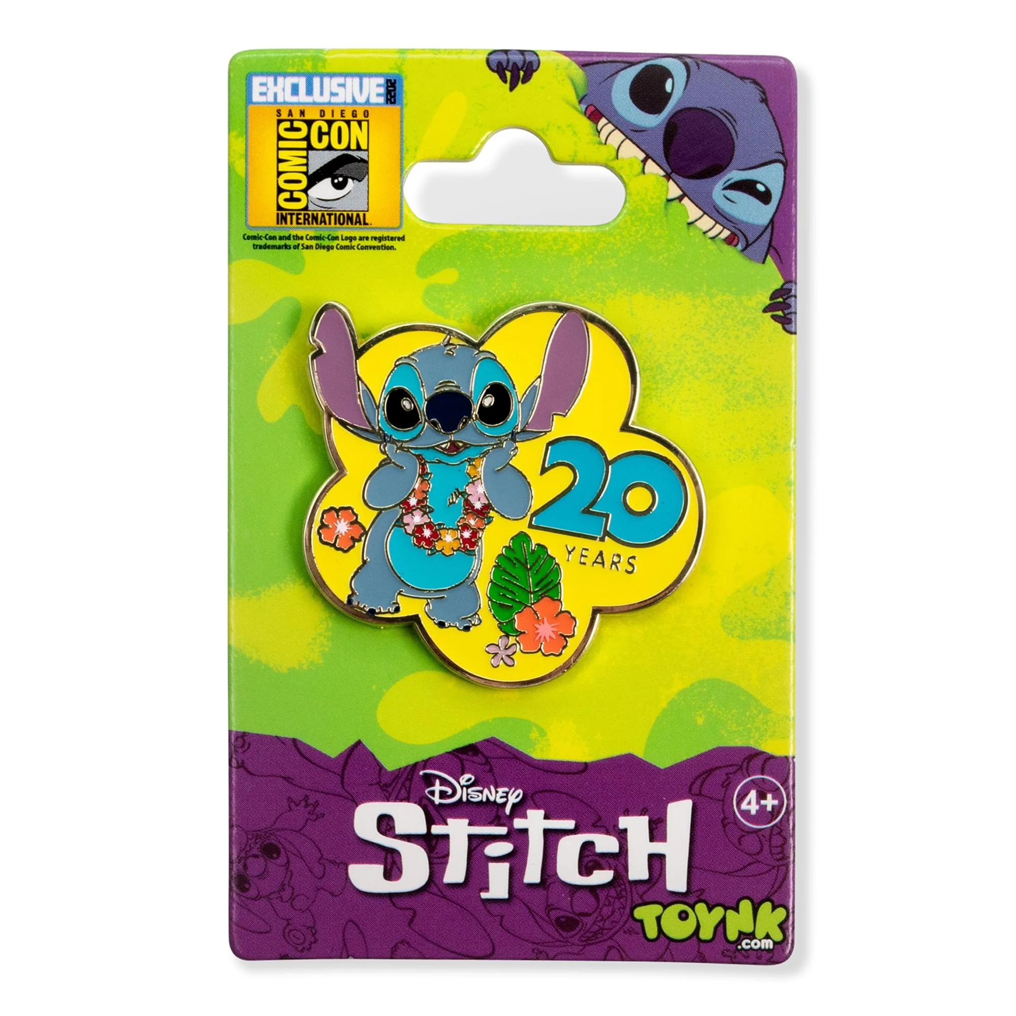 Disney Lilo & Stitch 20th Anniversary Enamel Pin | SDCC 2022 Exclusive - Image 2