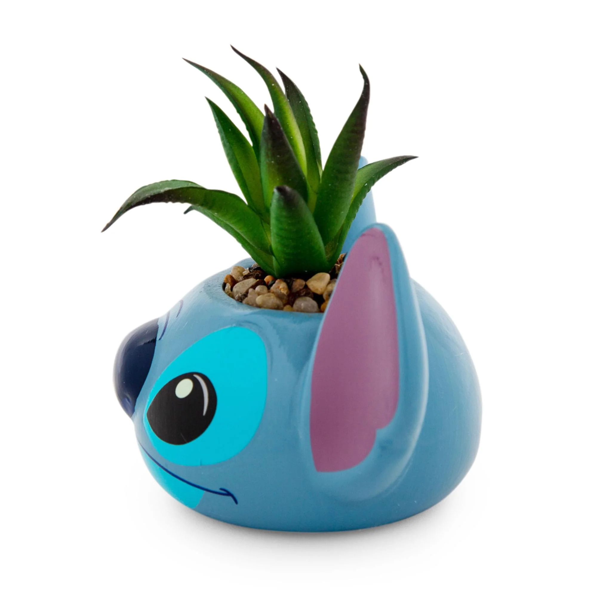Disney Lilo & Stitch 3-Inch Ceramic Mini Planter with Artificial Succulent - Image 2