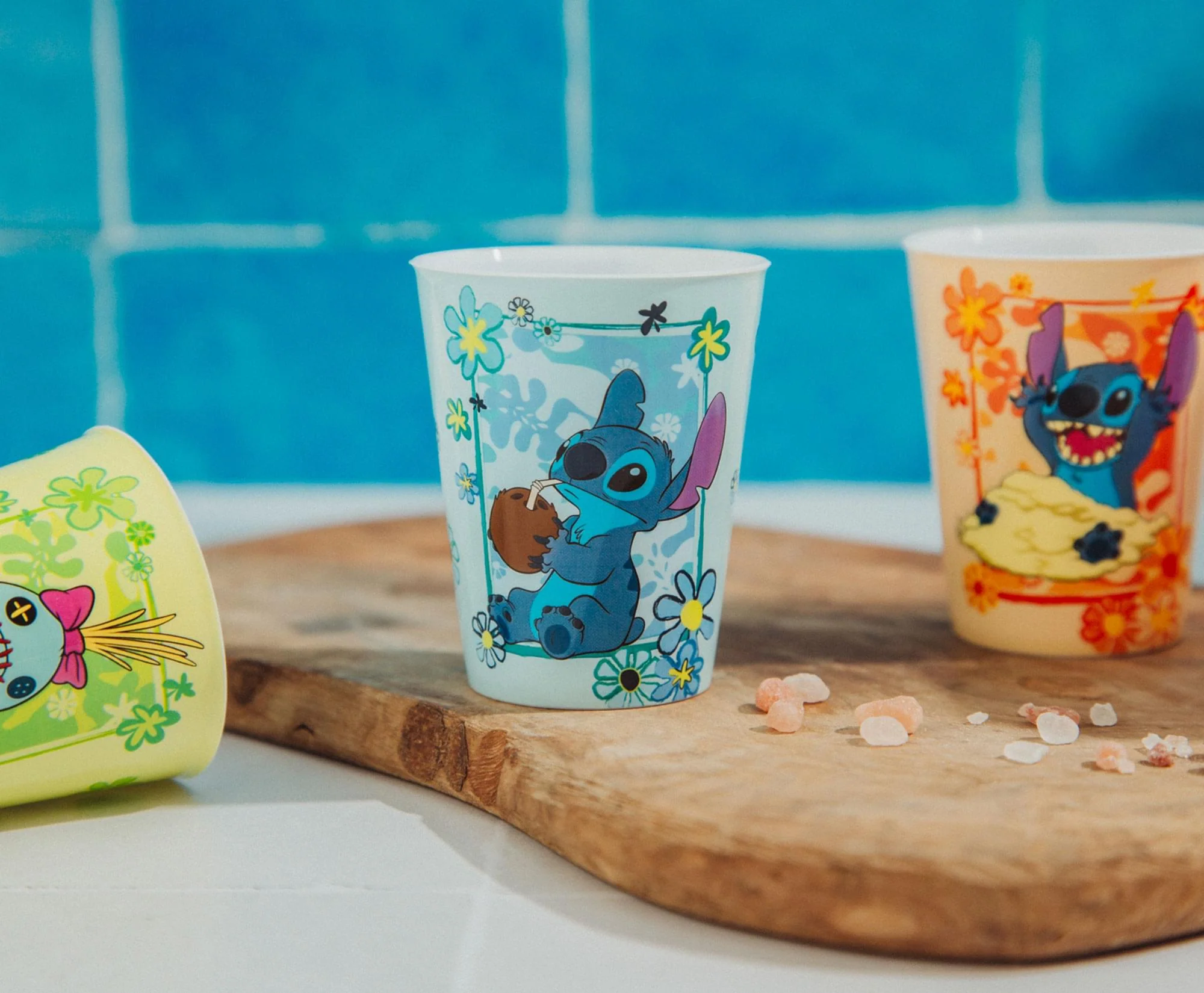 Disney Lilo & Stitch Tropical 2-Ounce Plastic Mini Cups | Set of 4 - Image 4
