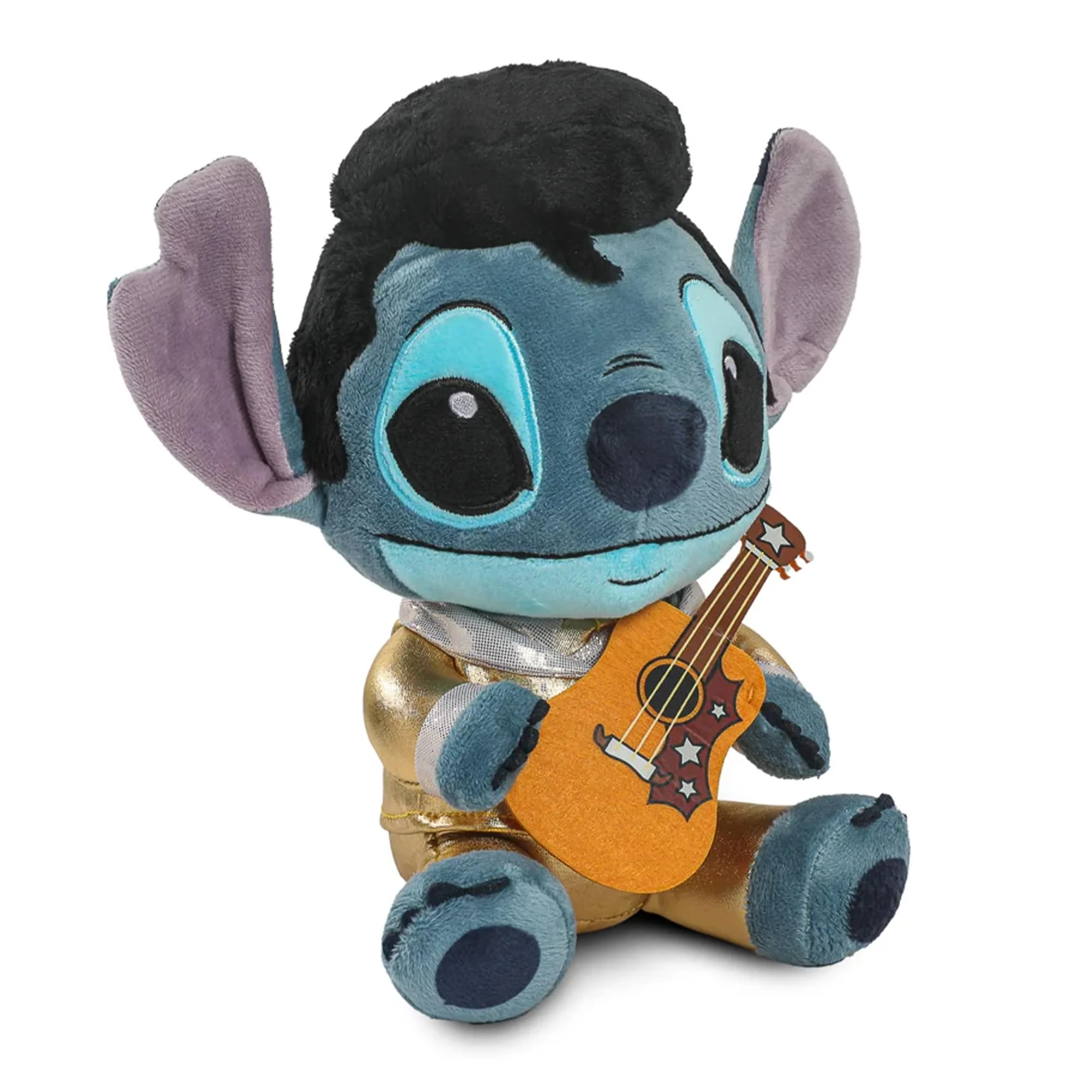 Disney Lilo & Stitch 9 Inch Elvis Stitch Plush | Gold Suit - Image 2