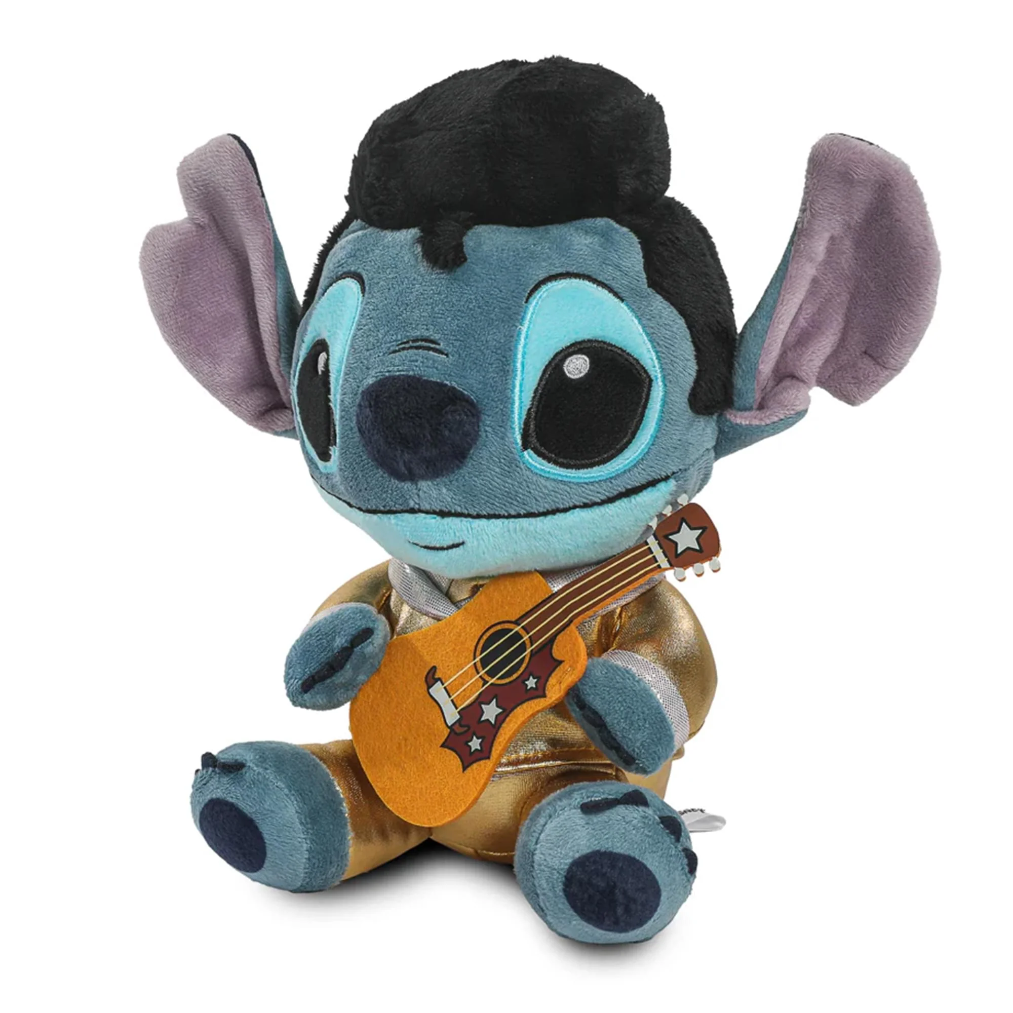 Disney Lilo & Stitch 9 Inch Elvis Stitch Plush | Gold Suit - Image 6
