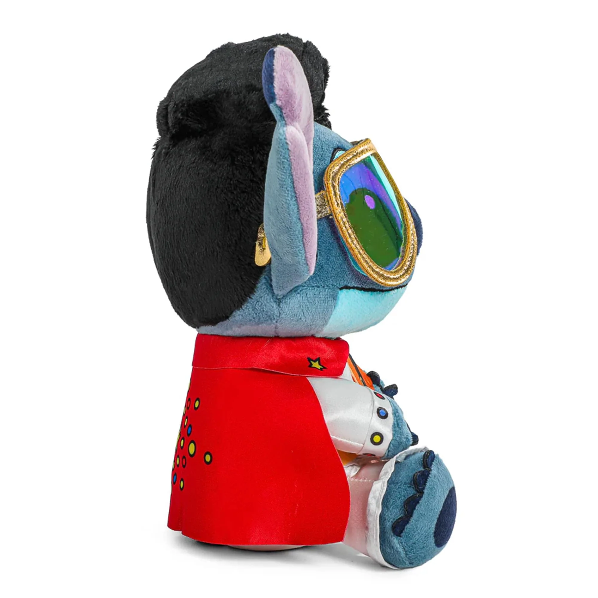 Disney Lilo & Stitch 9 Inch Elvis Stitch Plush | White Jumpsuit - Image 4