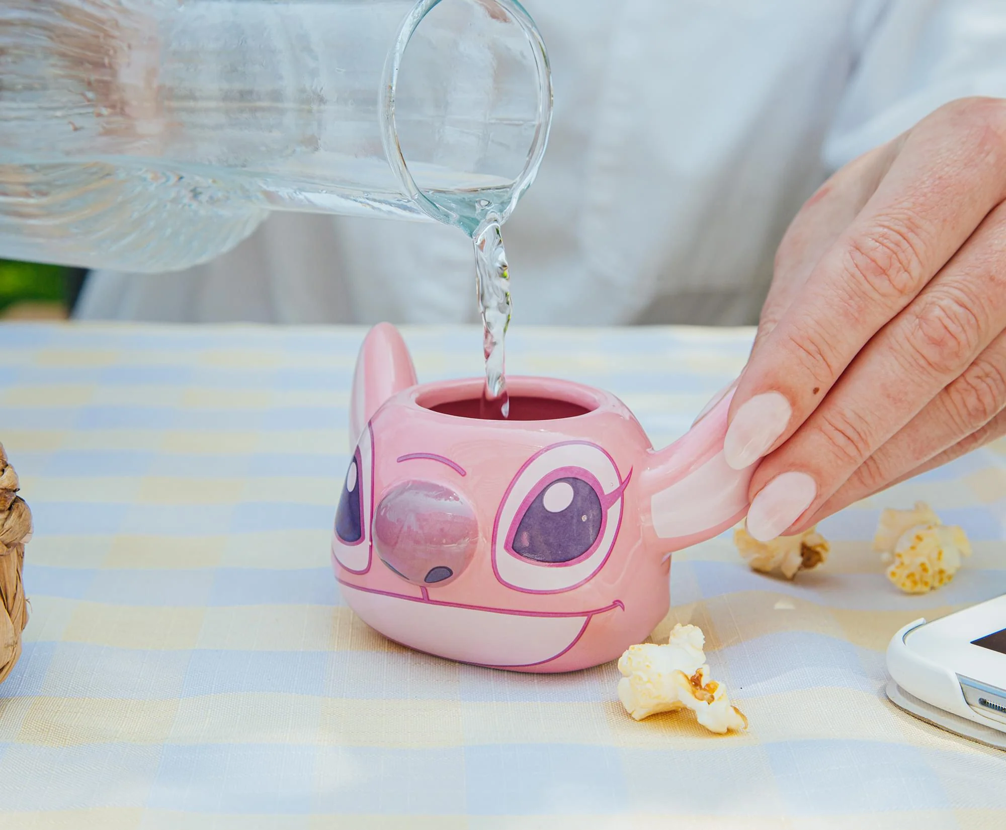 Disney Lilo & Stitch Angel Sculpted Ceramic Mini Mug | Holds 3 Ounces - Image 6