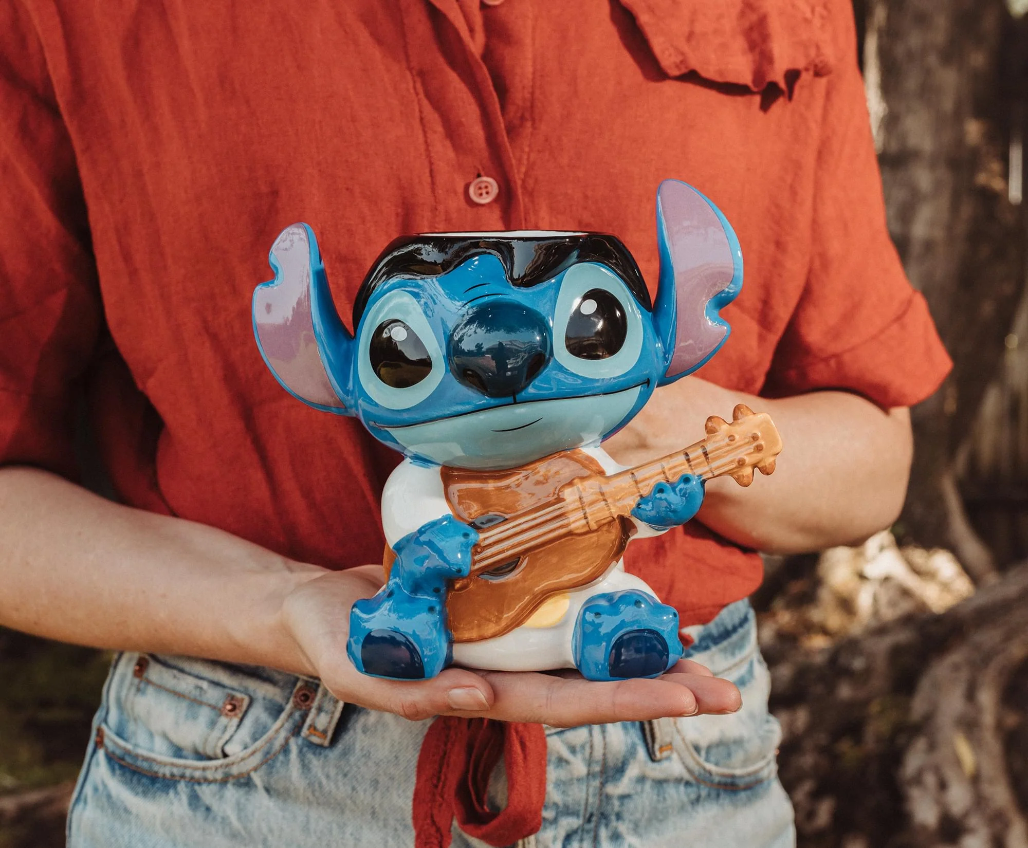 Disney Lilo & Stitch Elvis 20-Ounce Sculpted Ceramic Mug - Image 5