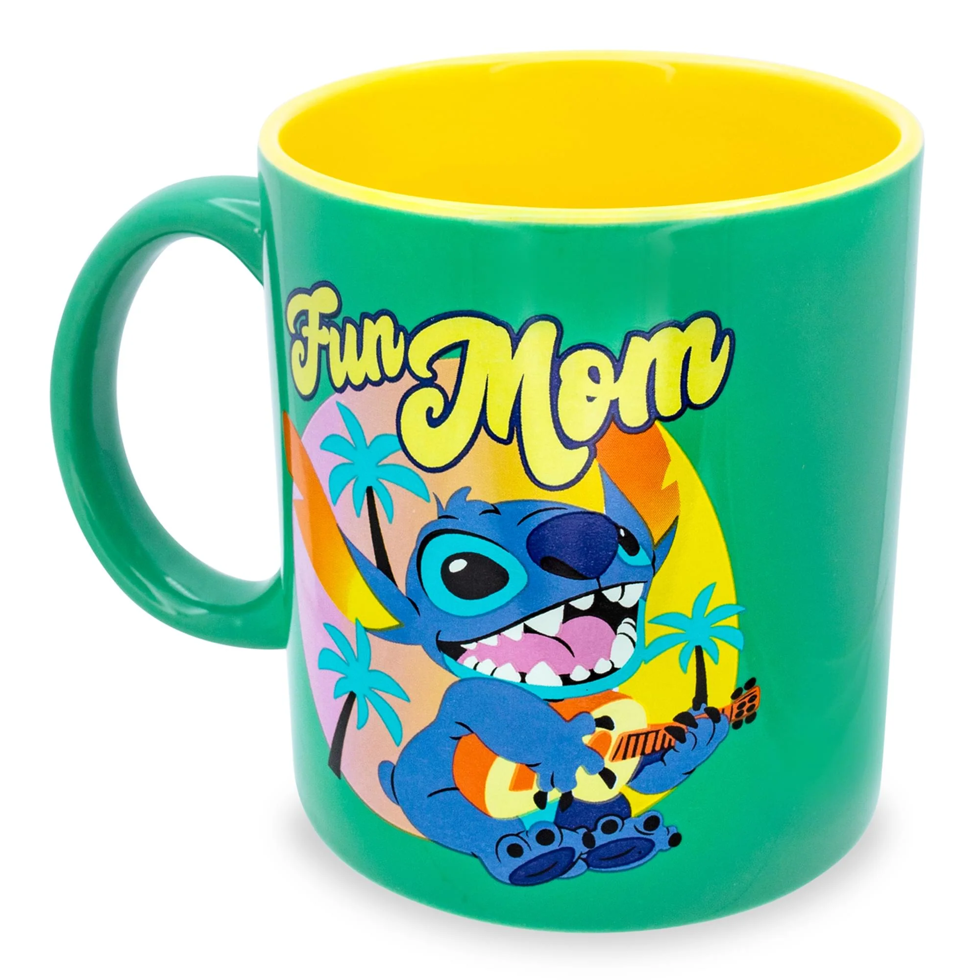 Disney Lilo & Stitch "Fun Mom" Ceramic Mug | Holds 20 Ounces - Image 2