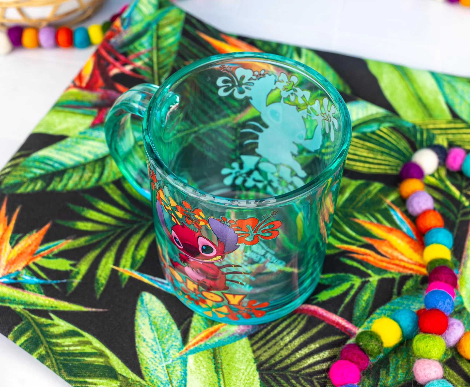 Disney Lilo & Stitch Leroy Glass Mug | Holds 18 Ounces - Image 5