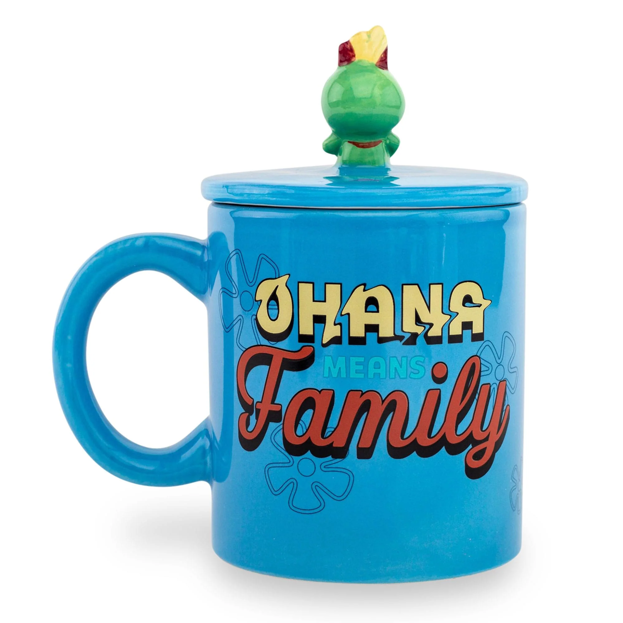 Disney Lilo & Stitch "Ohana Means Family" Ceramic Mug With Lid | Holds 18 Ounces - Image 3