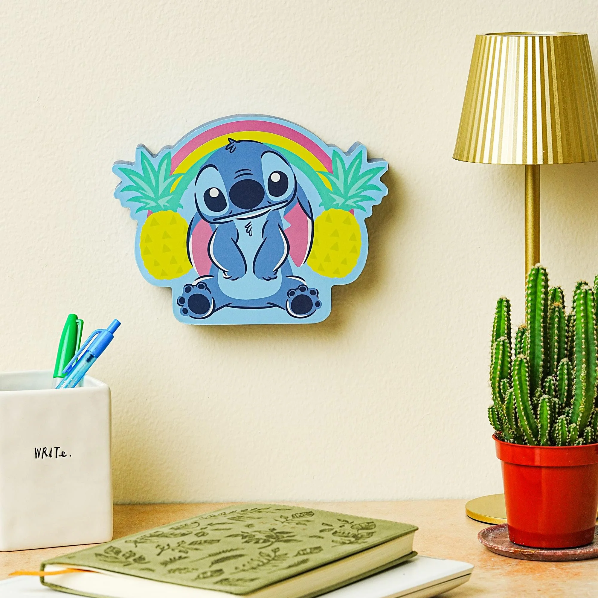 Disney Lilo & Stitch Pineapples Die-Cut Wooden Wall Art | 6 x 8 Inches - Image 8