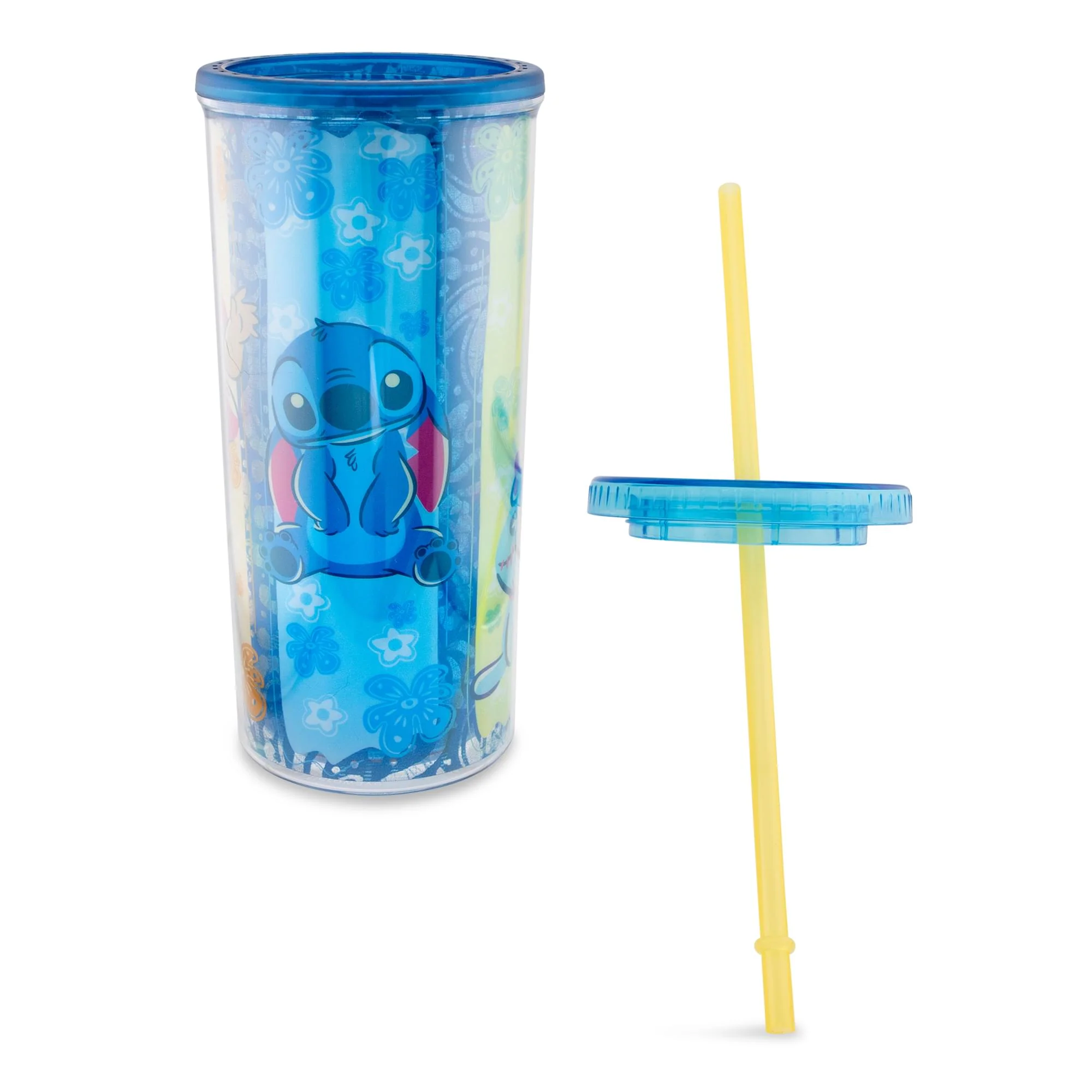 Disney Lilo & Stitch Scrump 20-Ounce Plastic Carnival Cup With Lid and Straw - Image 4