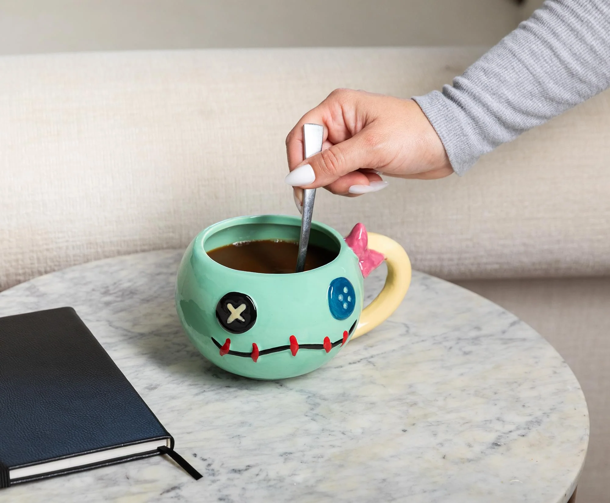 Disney Lilo & Stitch Scrump 3D Sculpted Ceramic Mug | Holds 21 Ounces - Image 7