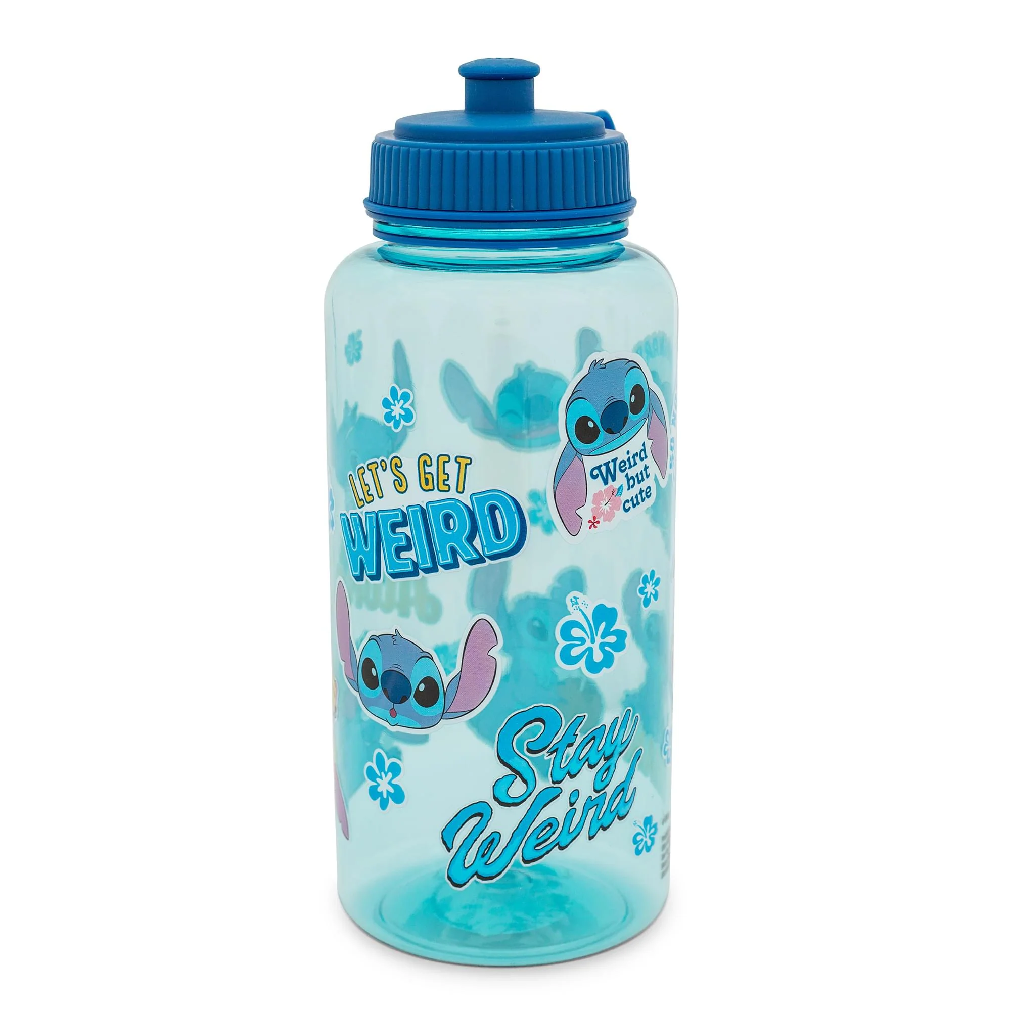 Disney Lilo & Stitch "Stay Weird" Water Bottle With Sports Cap | Holds 34 Ounces - Image 2