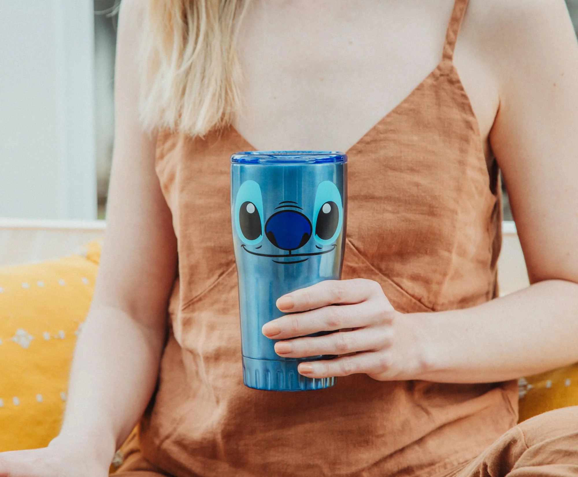 Disney's Lilo & Stitch Face Double-Walled Stainless Steel Tumbler | 20 Ounces - Image 7