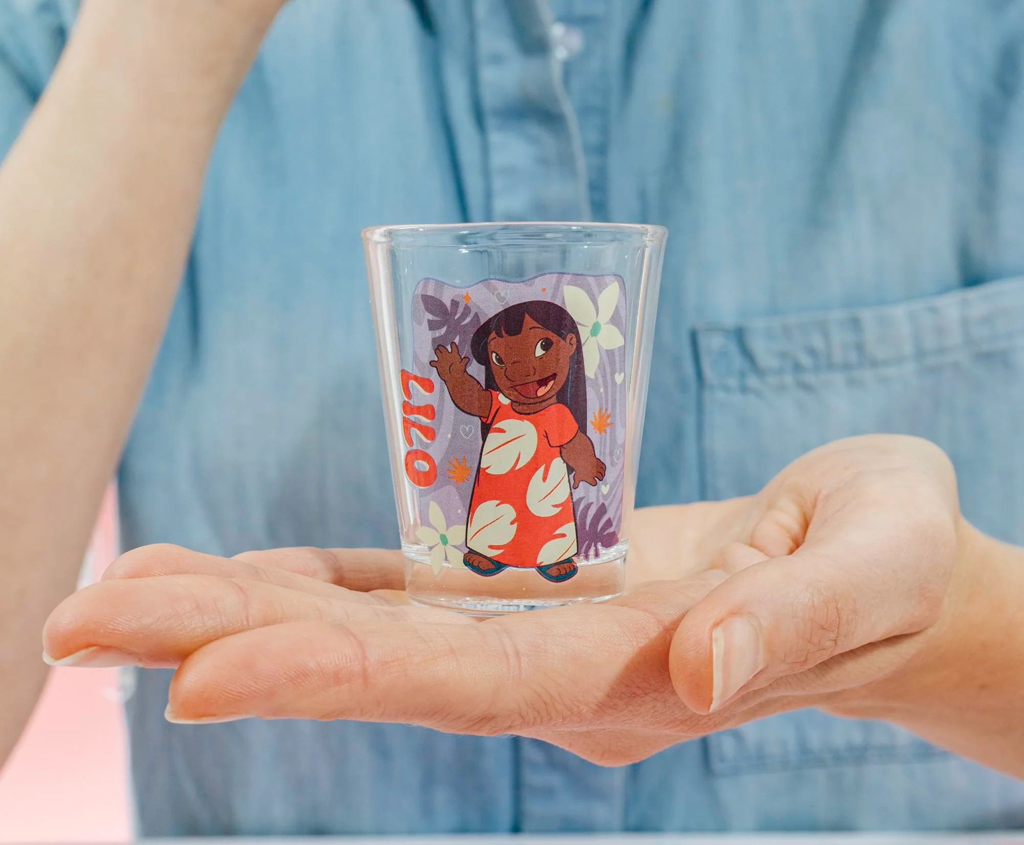 Disney Lilo & Stitch Tropical Characters 2-Ounce Mini Shot Glasses | Set of 4 - Image 4