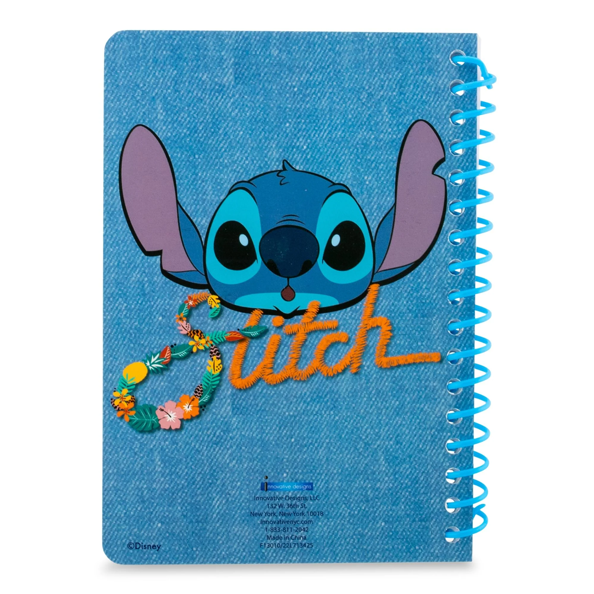 Disney Lilo & Stitch Weird But Cute Spiral Notebook with Pen | 50 Sheets - Image 3