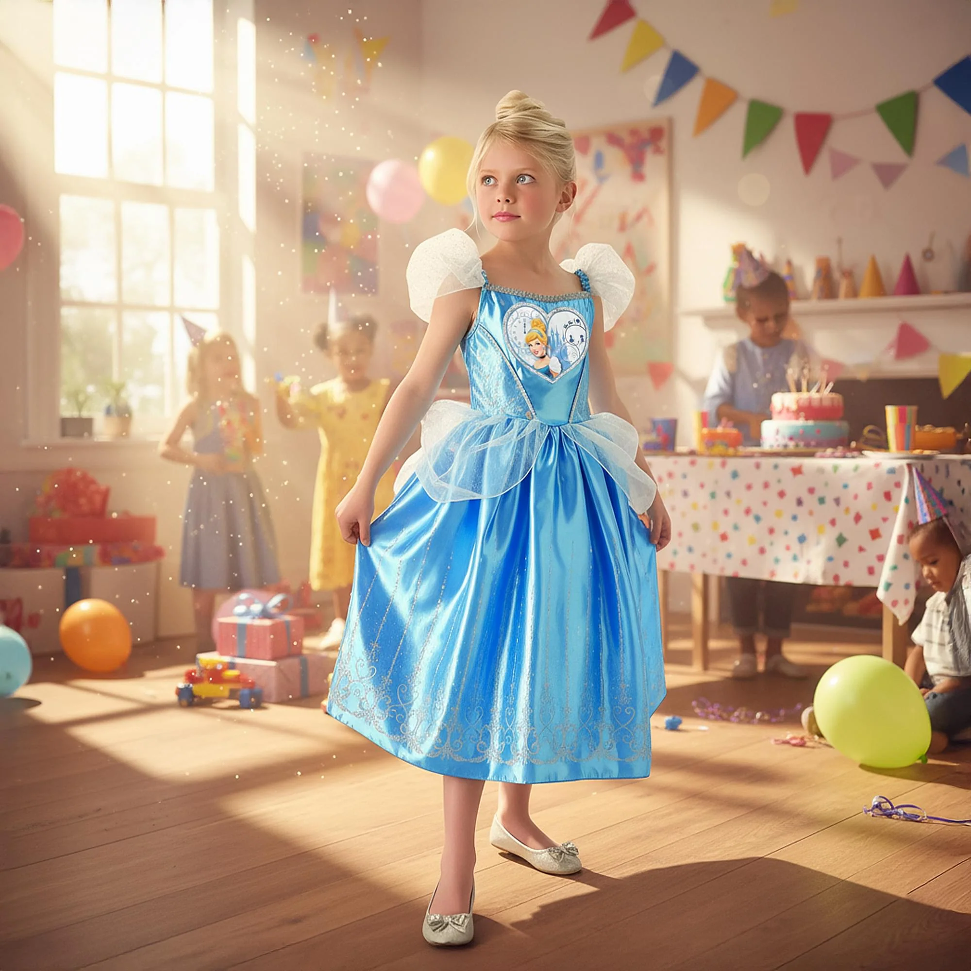 Disney Loveheart Cinderella Child Costume - Image 12