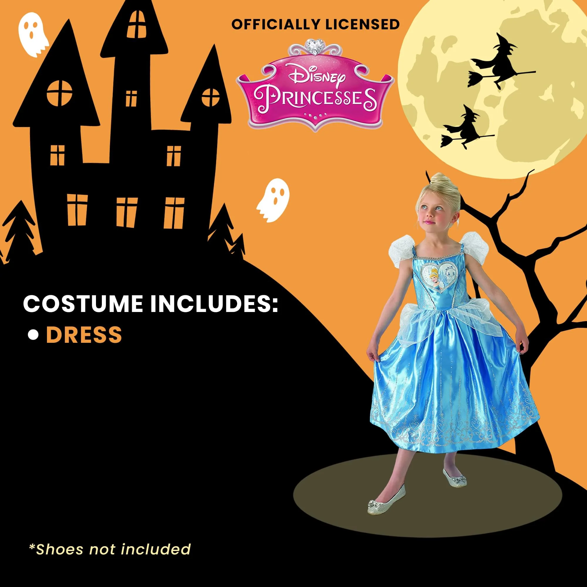 Disney Loveheart Cinderella Child Costume - Image 6