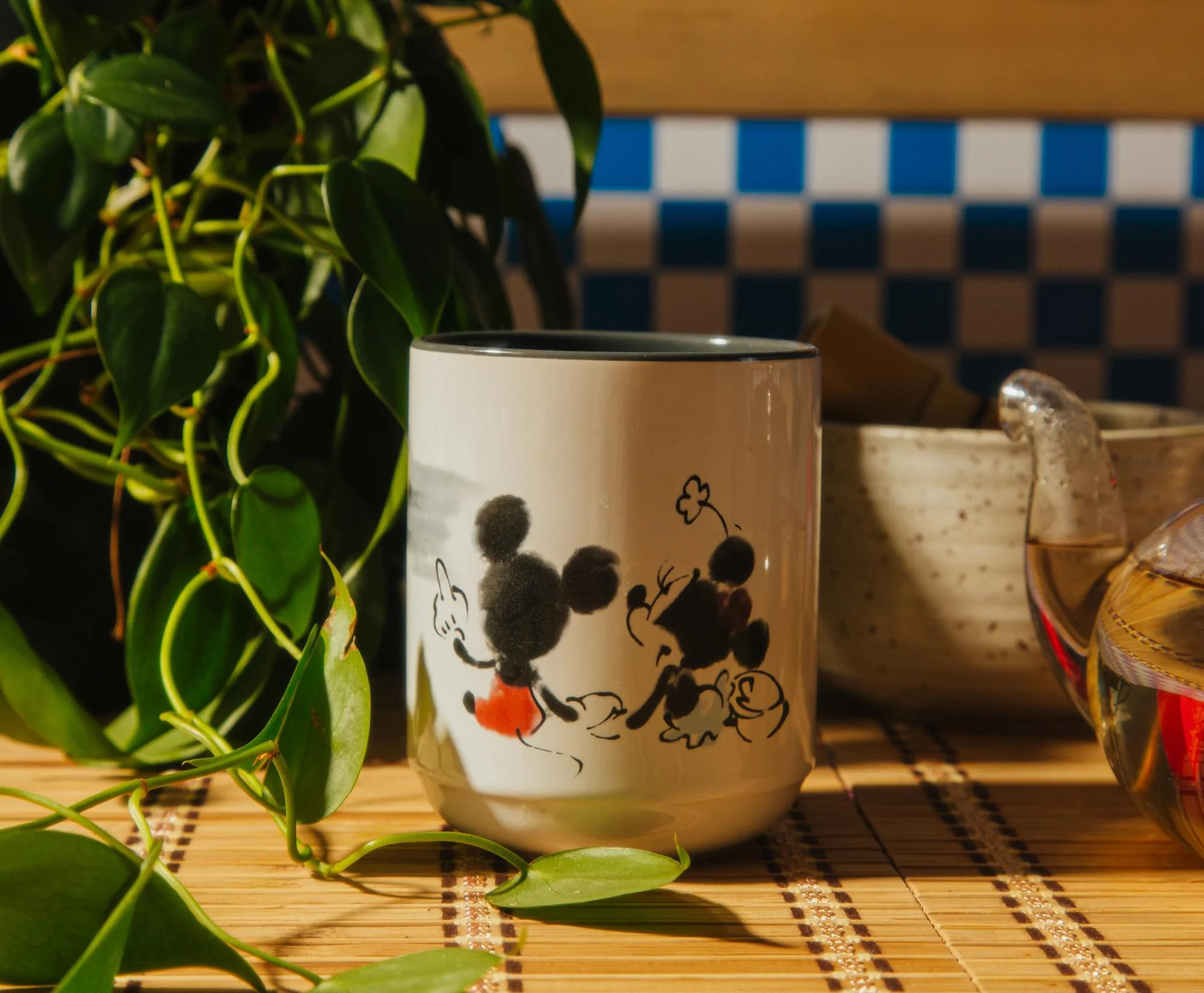 Disney Mickey and Minnie Mouse Sunset Asian Ceramic Tea Cup | Holds 9 Ounces - Image 7