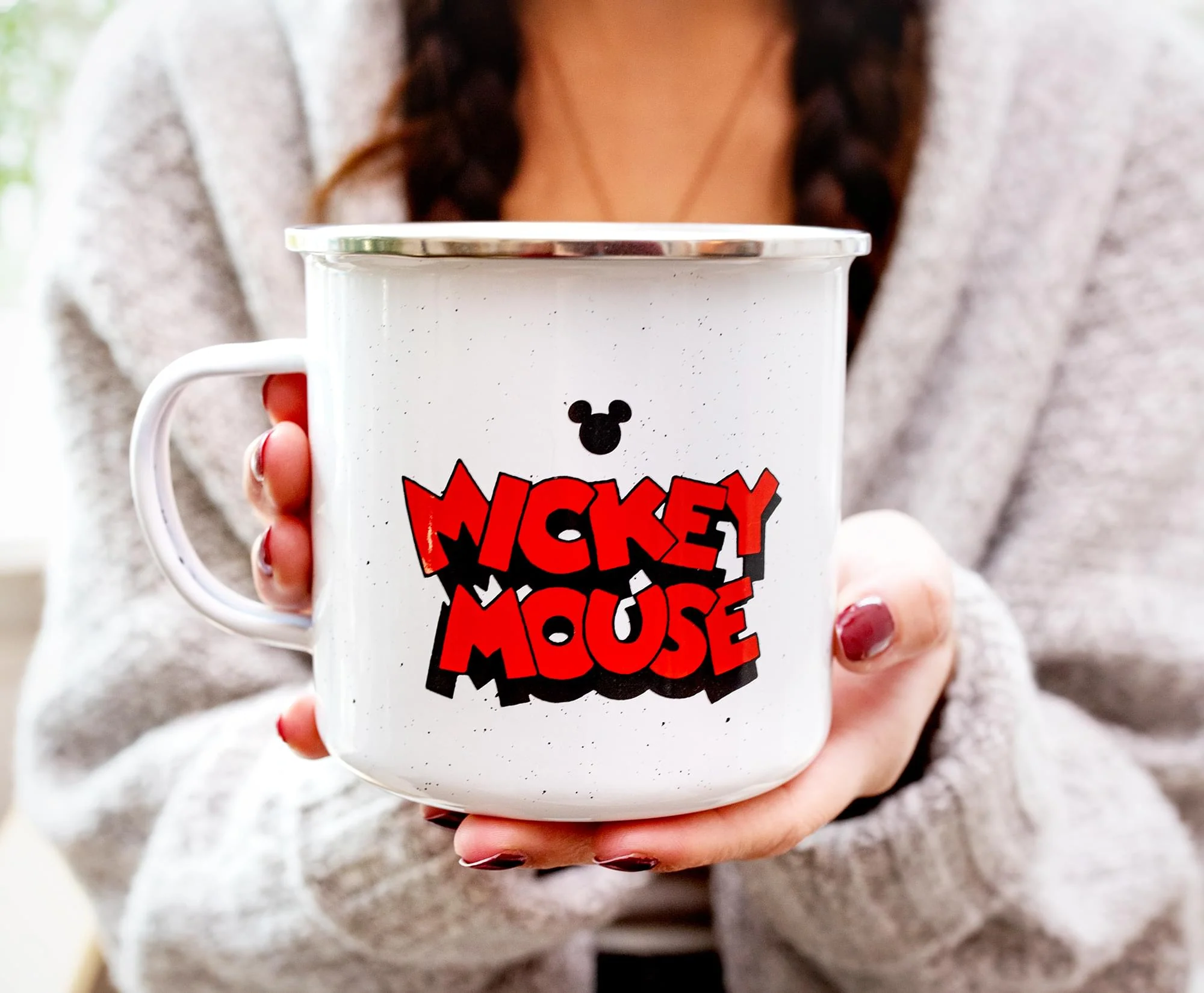 Disney Mickey Mouse "Aw Shucks" Ceramic Camper Mug | Holds 20 Ounces - Image 4