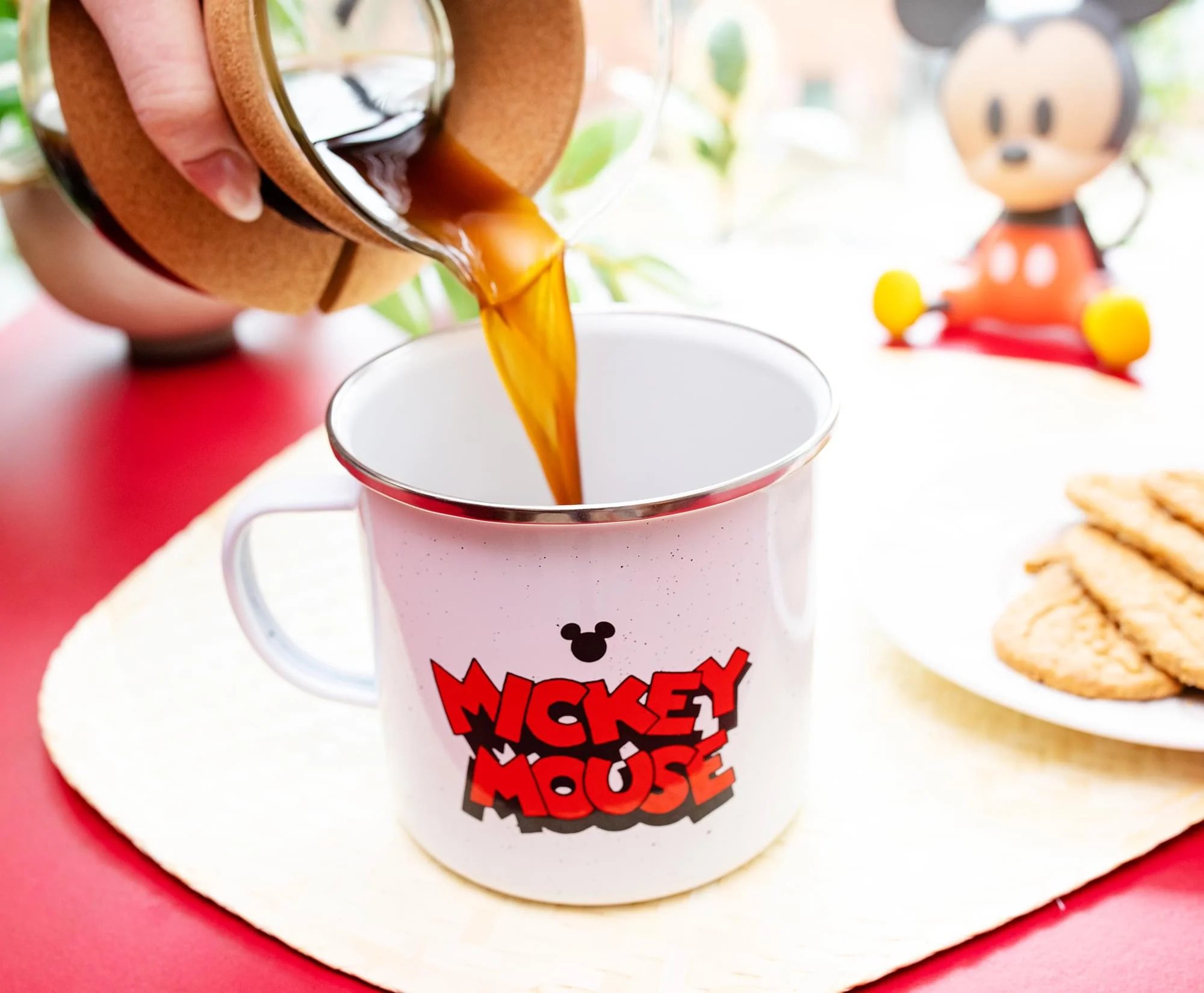 Disney Mickey Mouse "Aw Shucks" Ceramic Camper Mug | Holds 20 Ounces - Image 6
