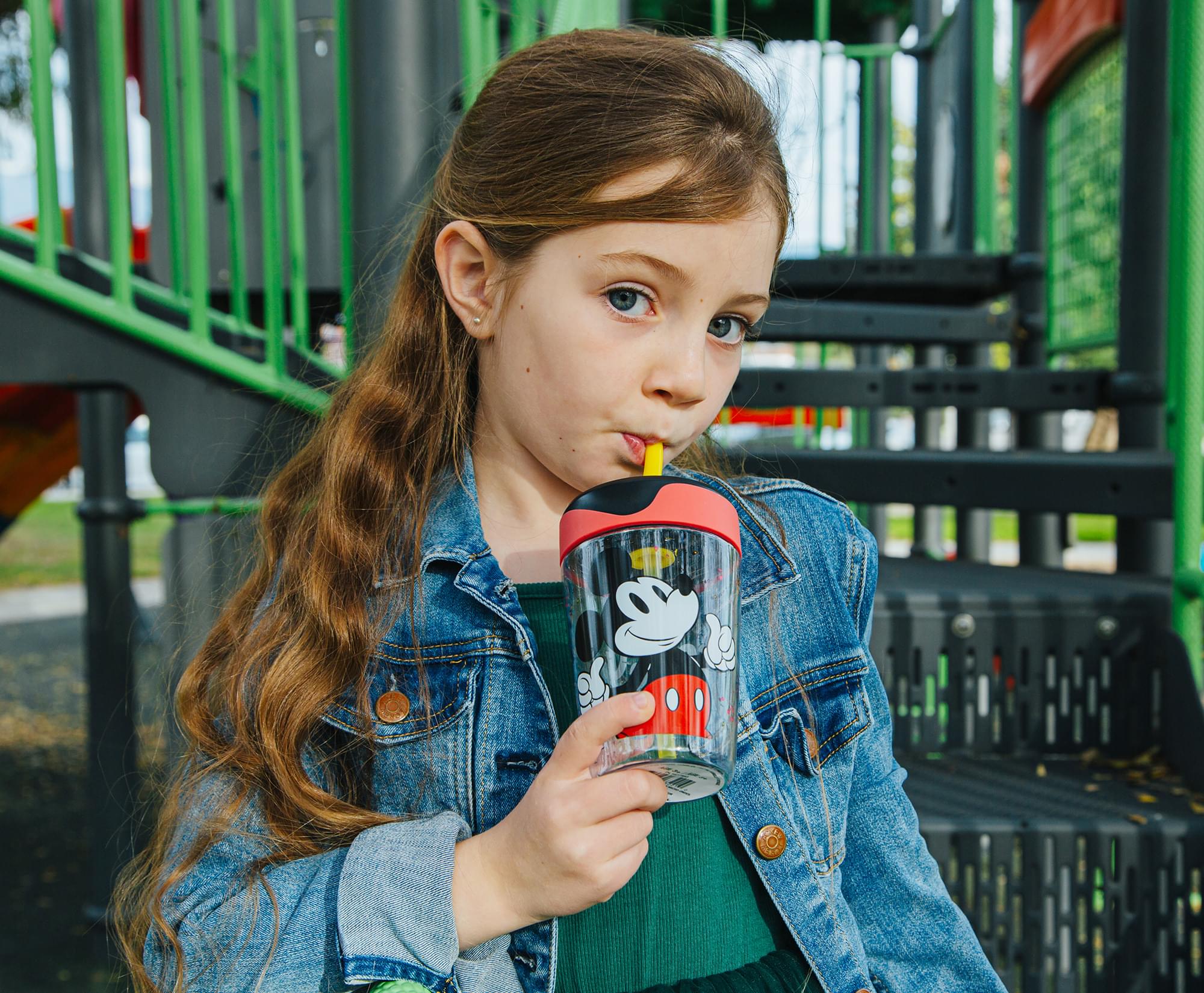 Disney Mickey Mouse Kids Spill-Proof Tumbler With Straw | Holds 18 Ounces - Image 8