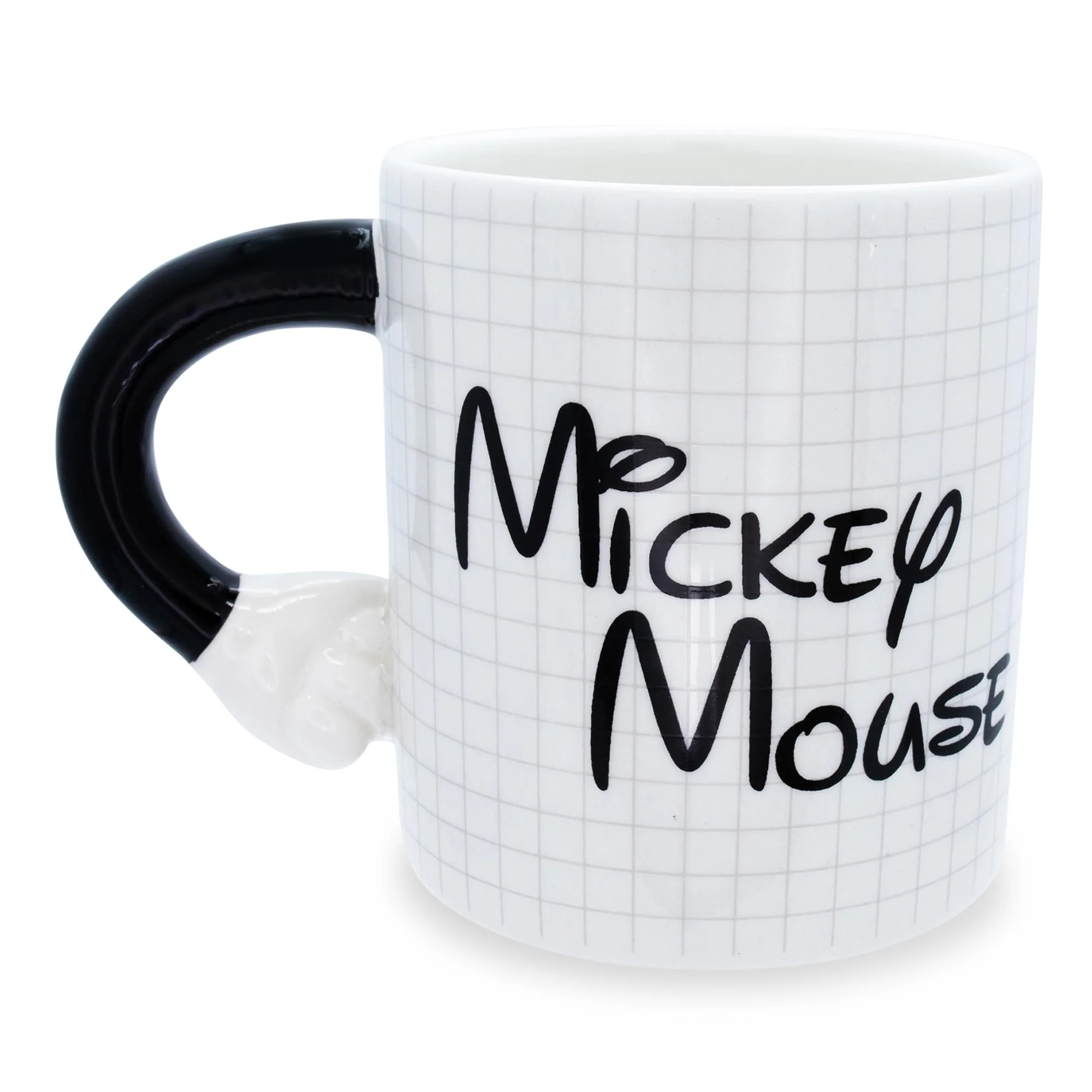 Disney Mickey Mouse Sculpted Handle Ceramic Mug | Holds 20 Ounces - Image 2