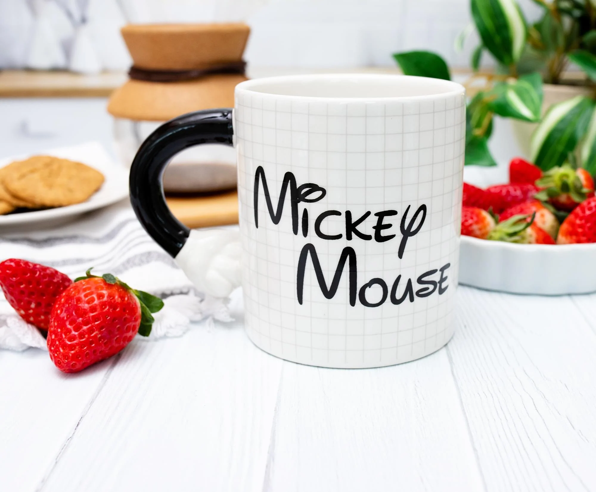 Disney Mickey Mouse Sculpted Handle Ceramic Mug | Holds 20 Ounces - Image 5