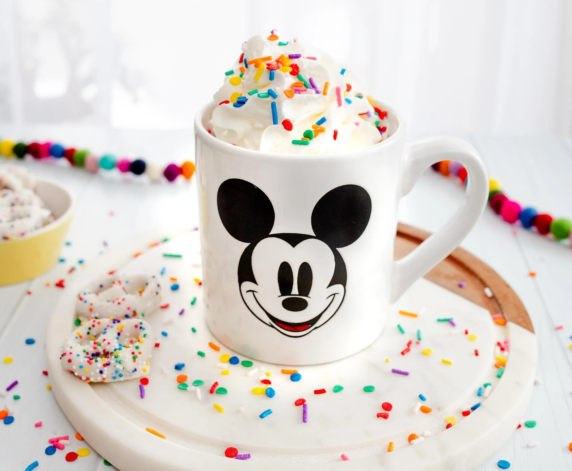 Disney Mickey Mouse Wax Resist Ceramic Mug | Holds 14 Ounces - Image 5