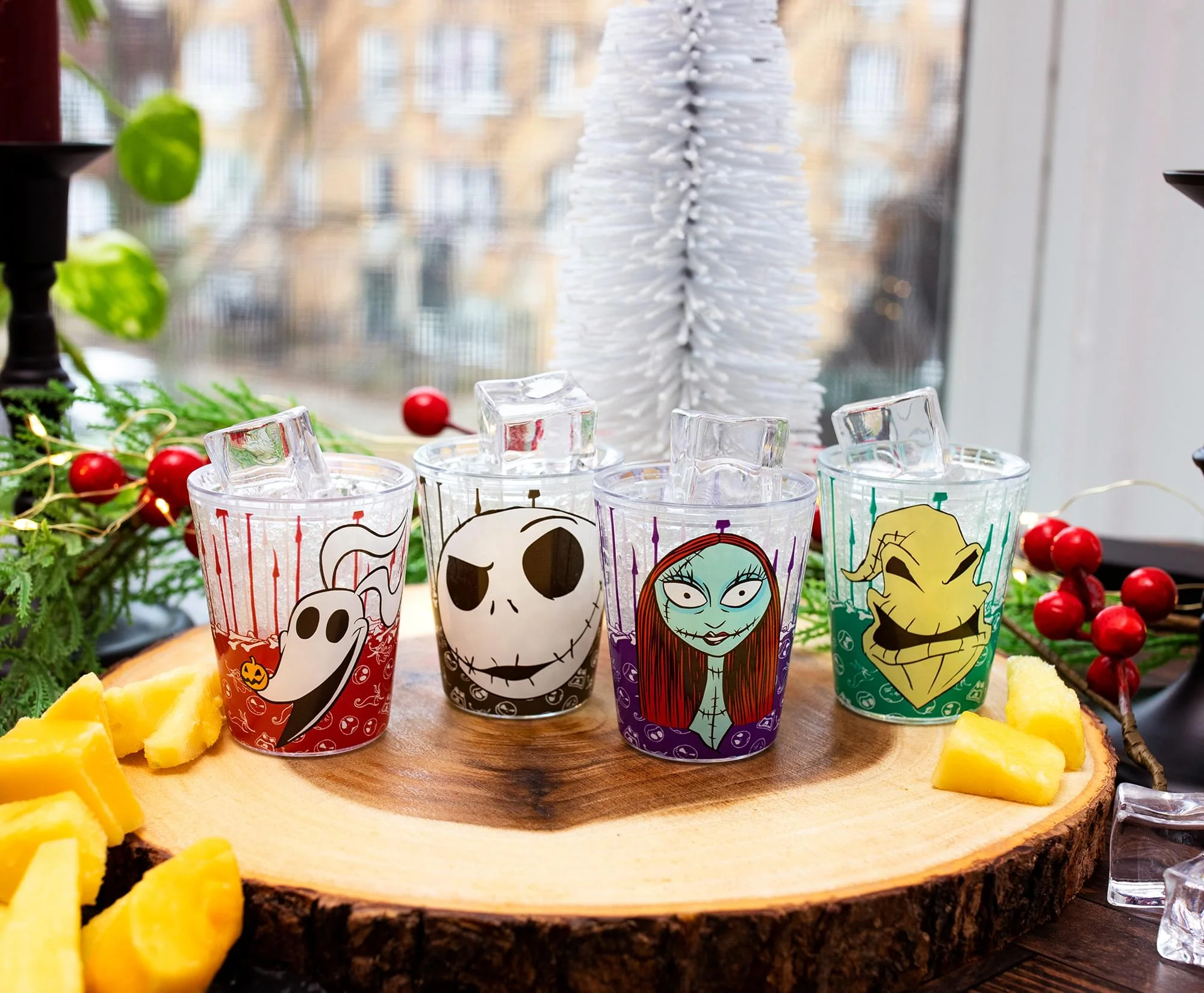 Disney Nightmare Before Christmas Faces 1.5-Ounce Freeze Gel Mini Cups | Set of 4 - Image 8