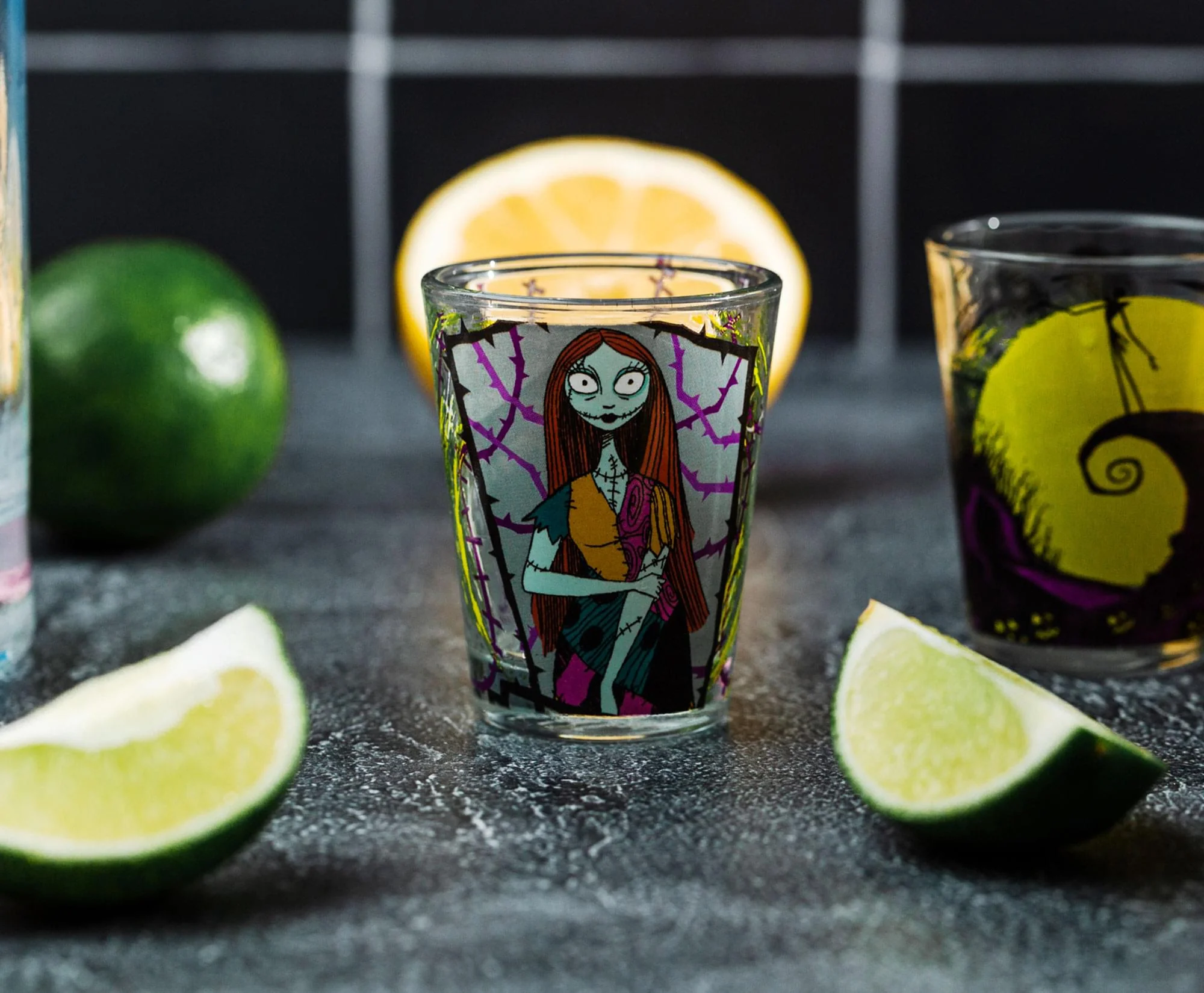 Disney Nightmare Before Christmas Halloween Town Mini Shot Glasses | Set of 4 - Image 8