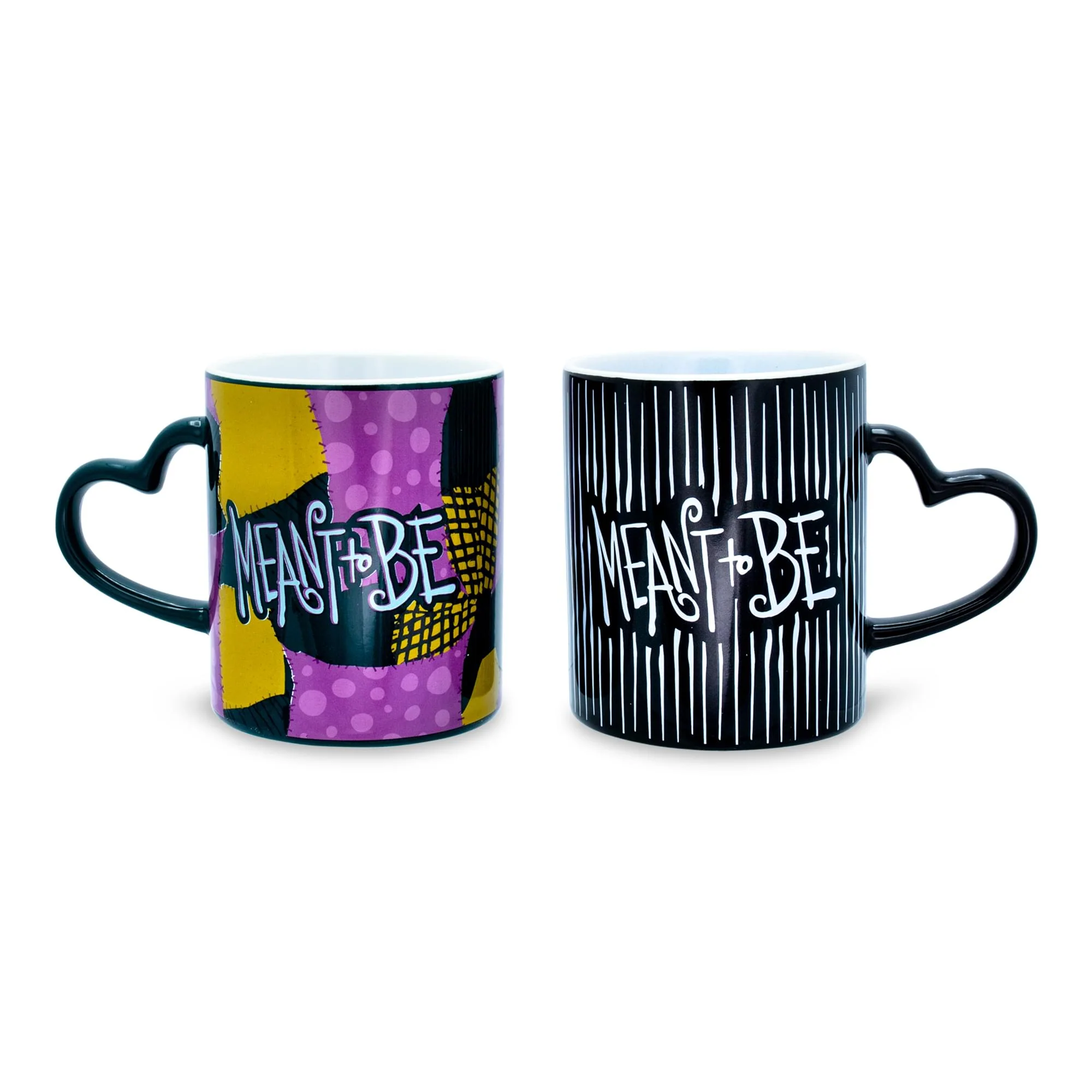 Disney Nightmare Before Christmas Jack and Sally Mug Set | Each Holds 14 Ounces - Image 2