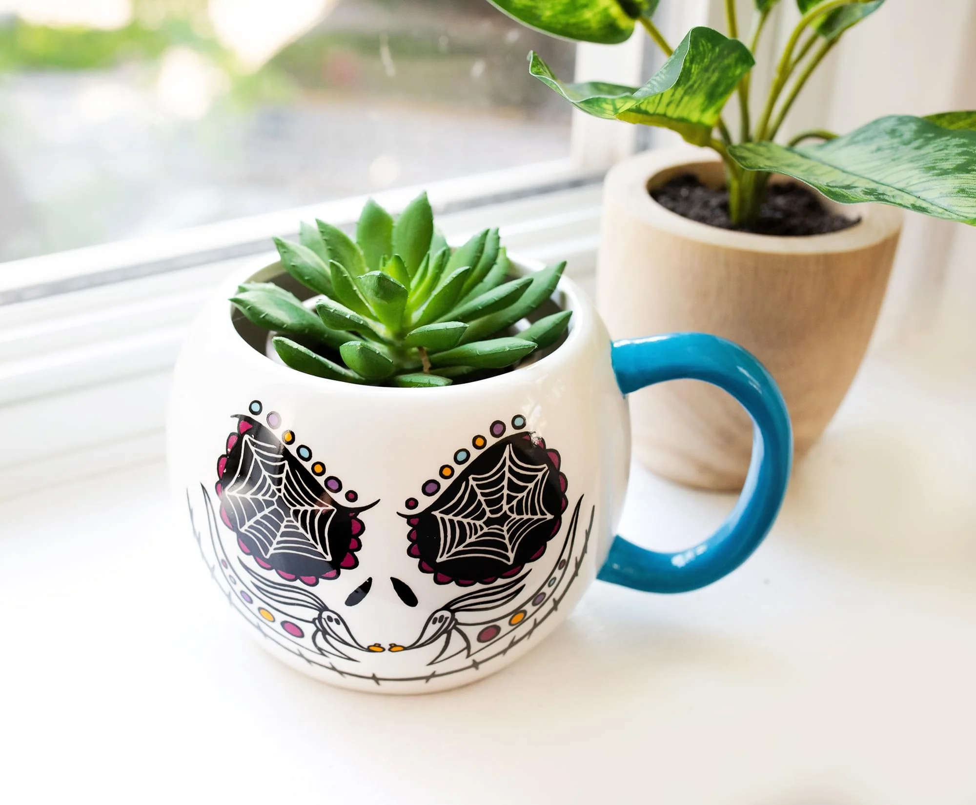 Disney Nightmare Before Christmas Jack Skellington Day of the Dead Ceramic Mug - Image 6