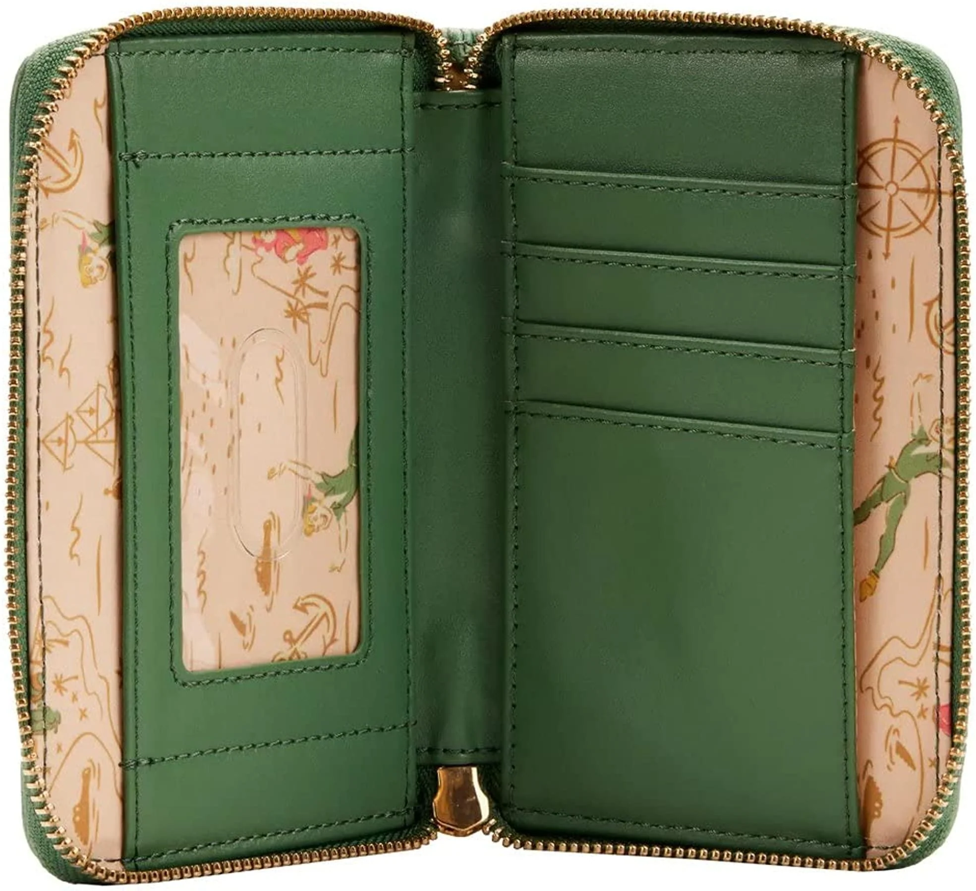 Disney Peter Pan Book Zip Around Wallet - Image 2