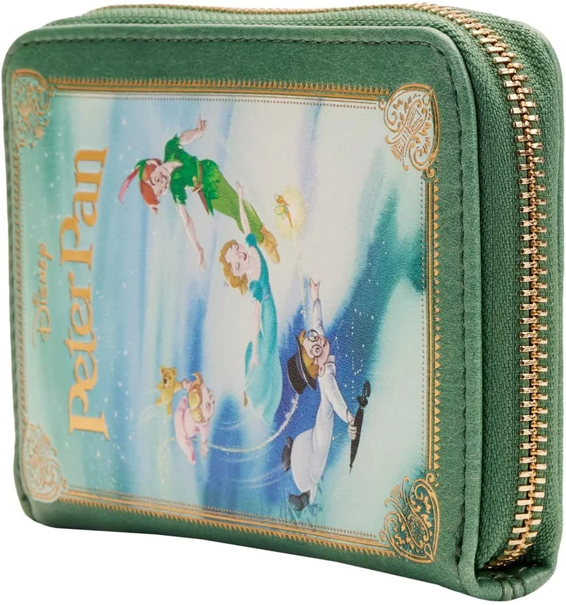 Disney Peter Pan Book Zip Around Wallet - Image 3