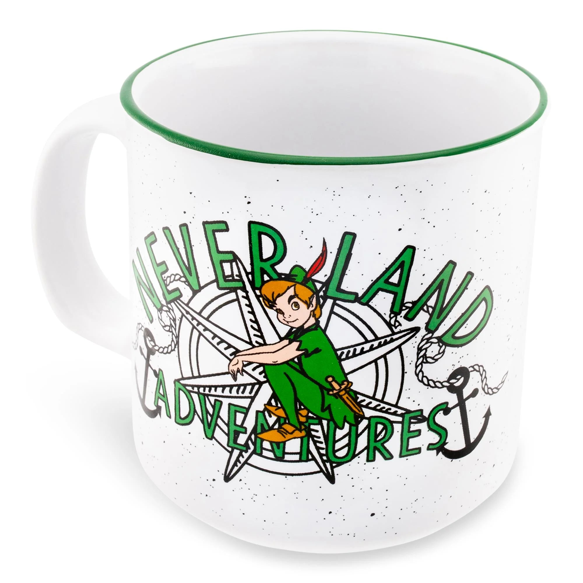 Disney Peter Pan "Neverland Adventures" Ceramic Camper Mug | Holds 20 Ounces - Image 2