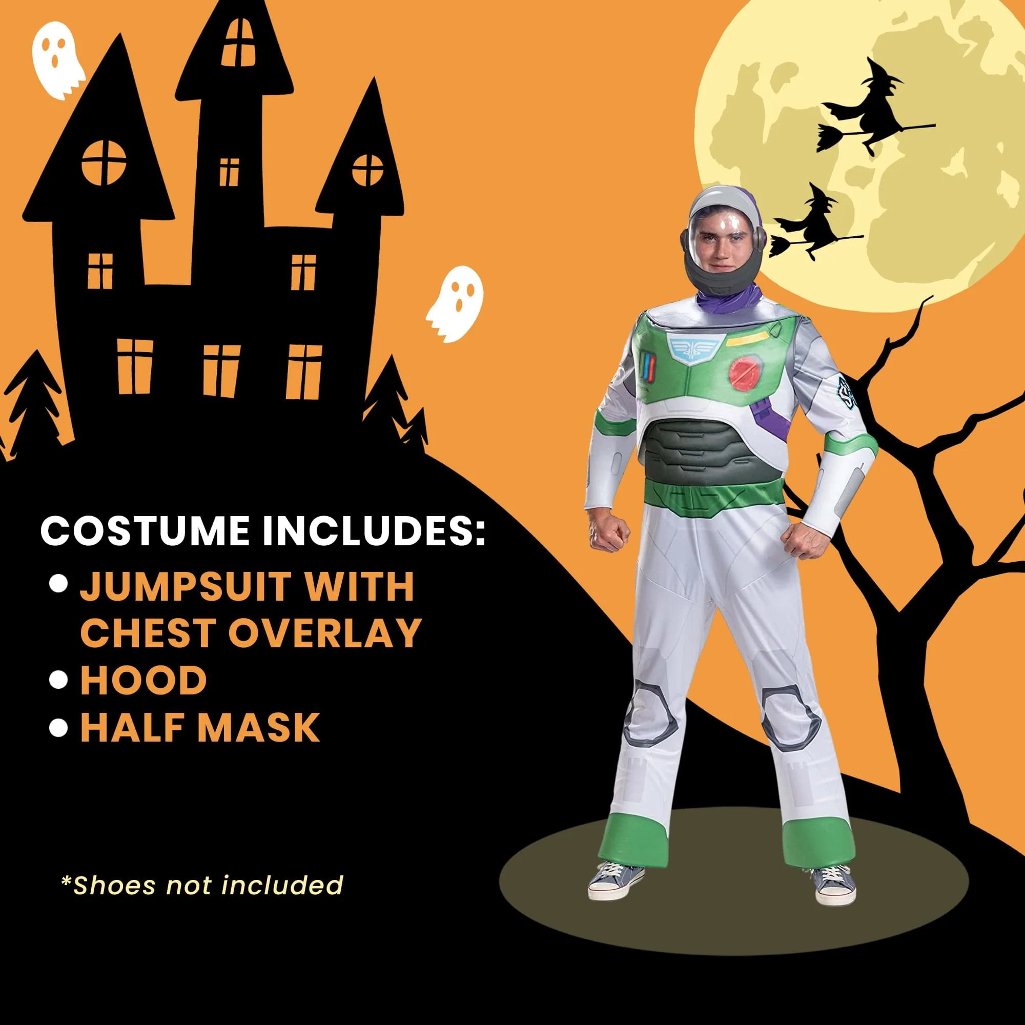 Disney/Pixar Buzz Lightyear Deluxe Adult Costume - Image 7