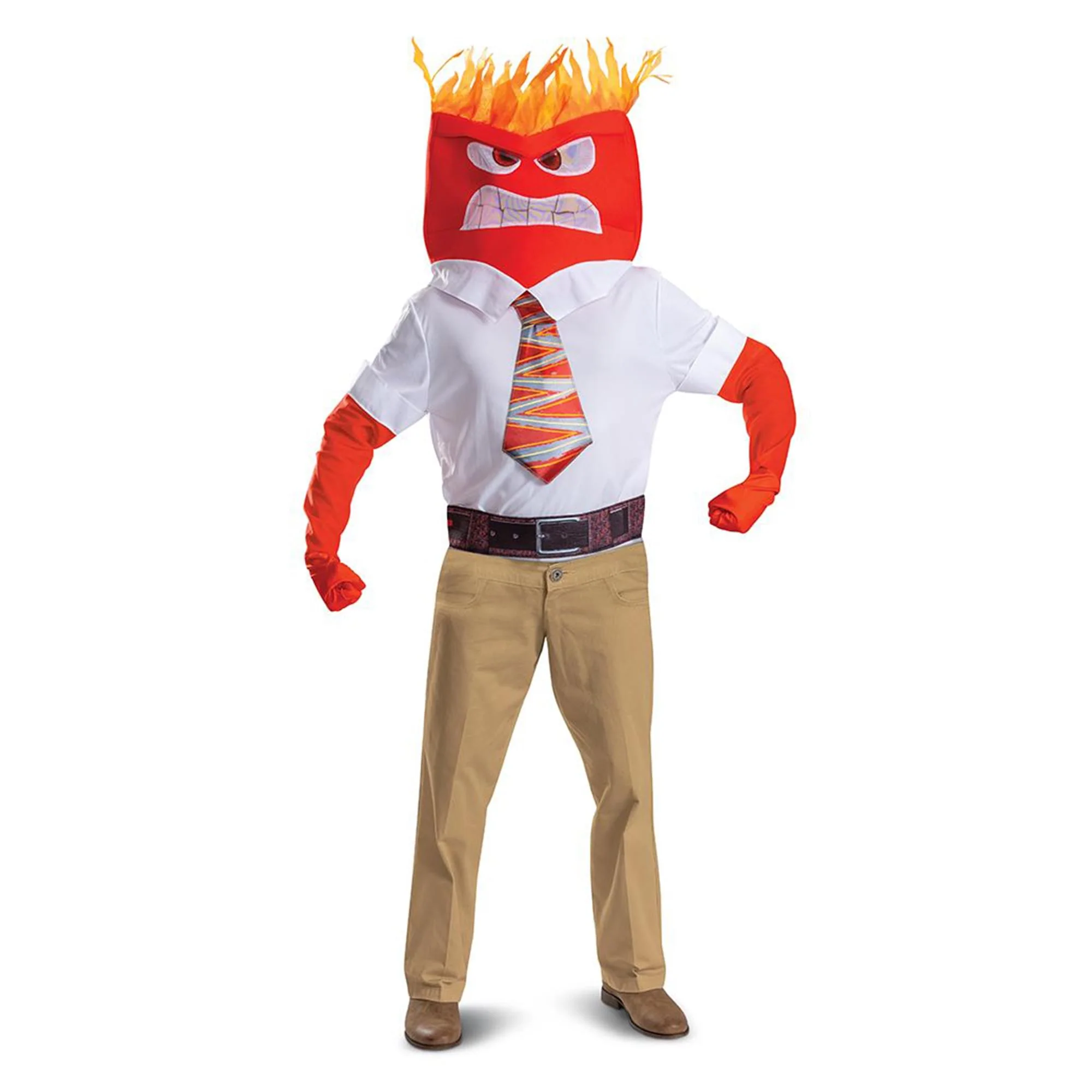 Disney Pixar Inside Out Anger Adult Costume - Image 8