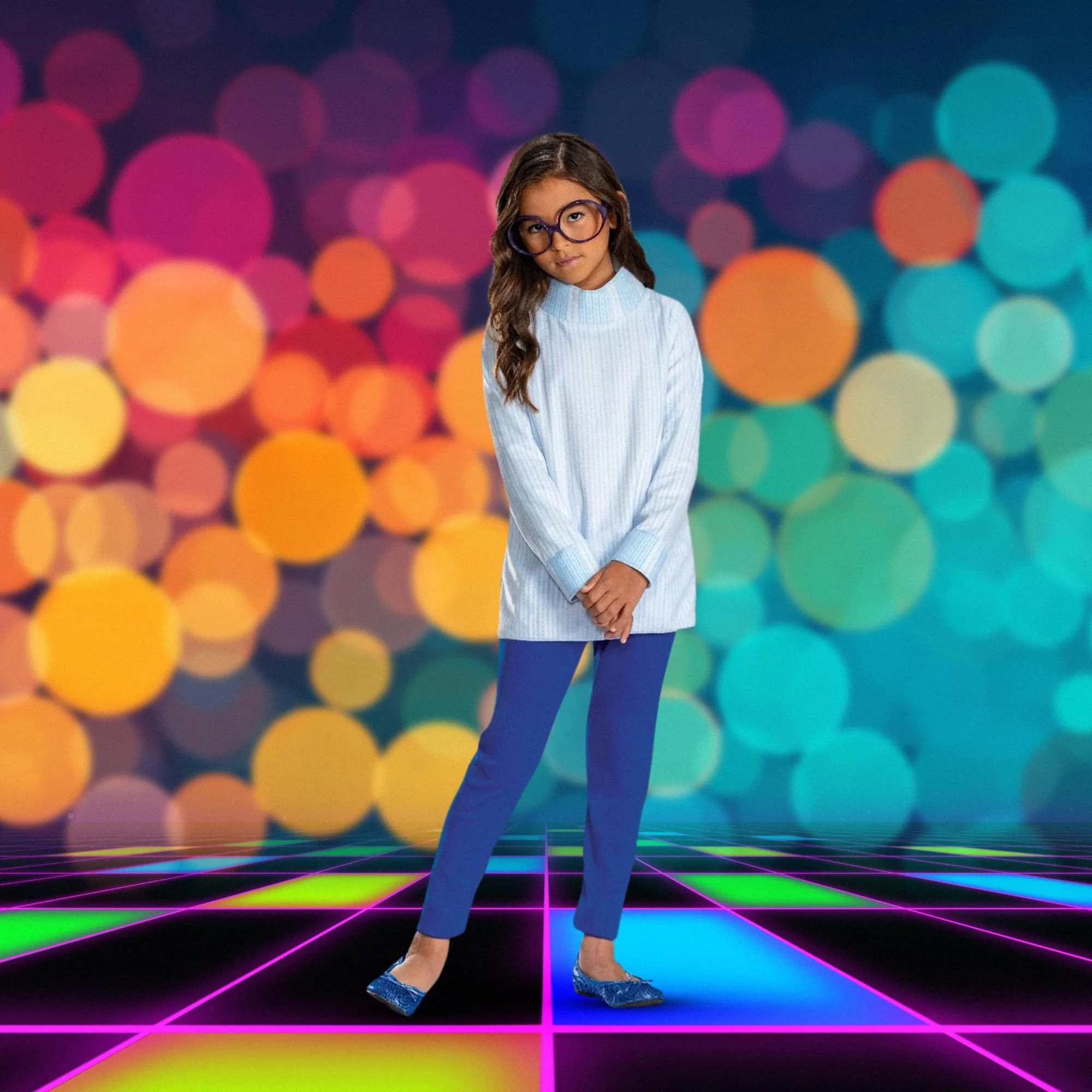 Disney Pixar Inside Out Sadness Classic Girls Costume - Image 20