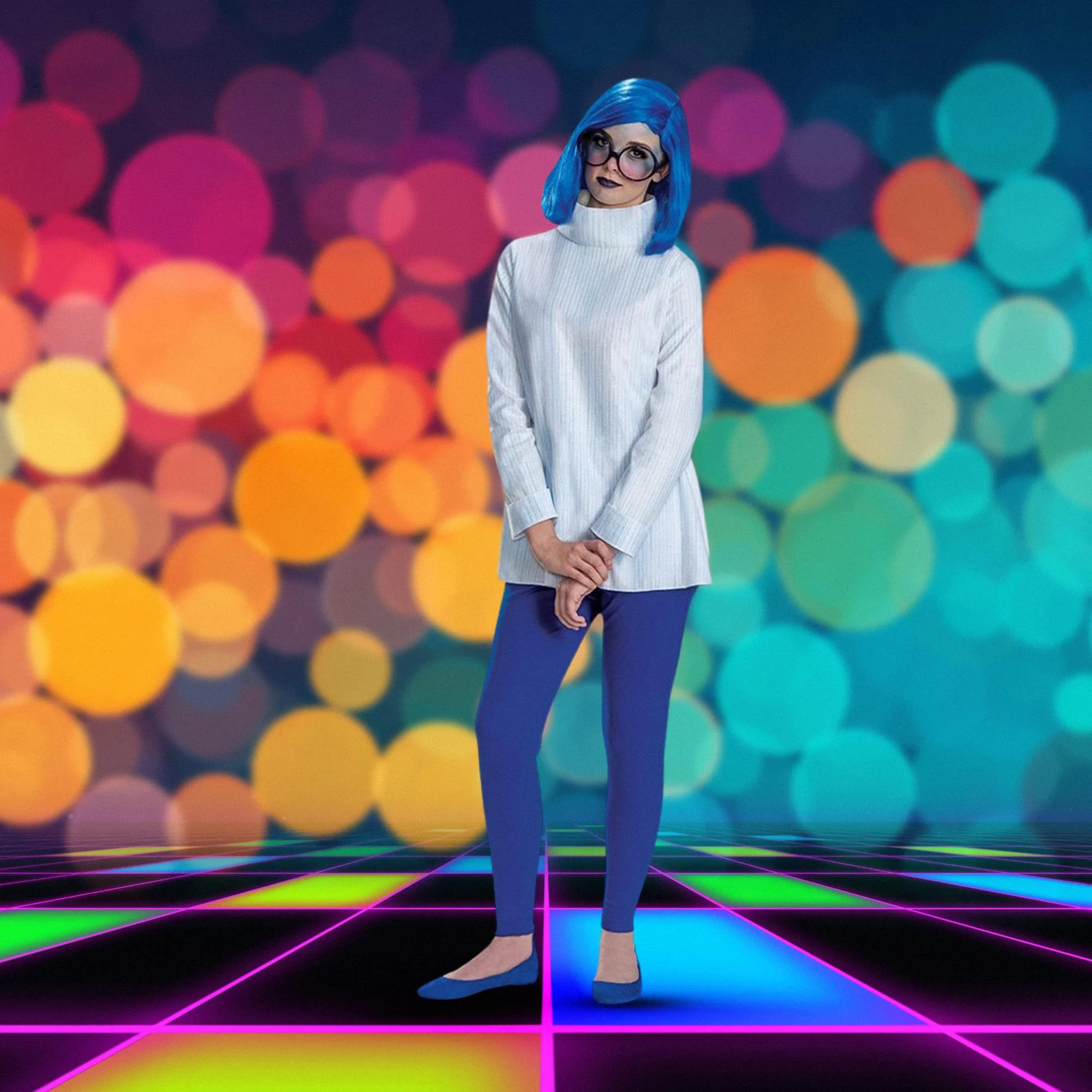 Disney Pixar Inside Out Sadness Deluxe Adult Costume - Image 26