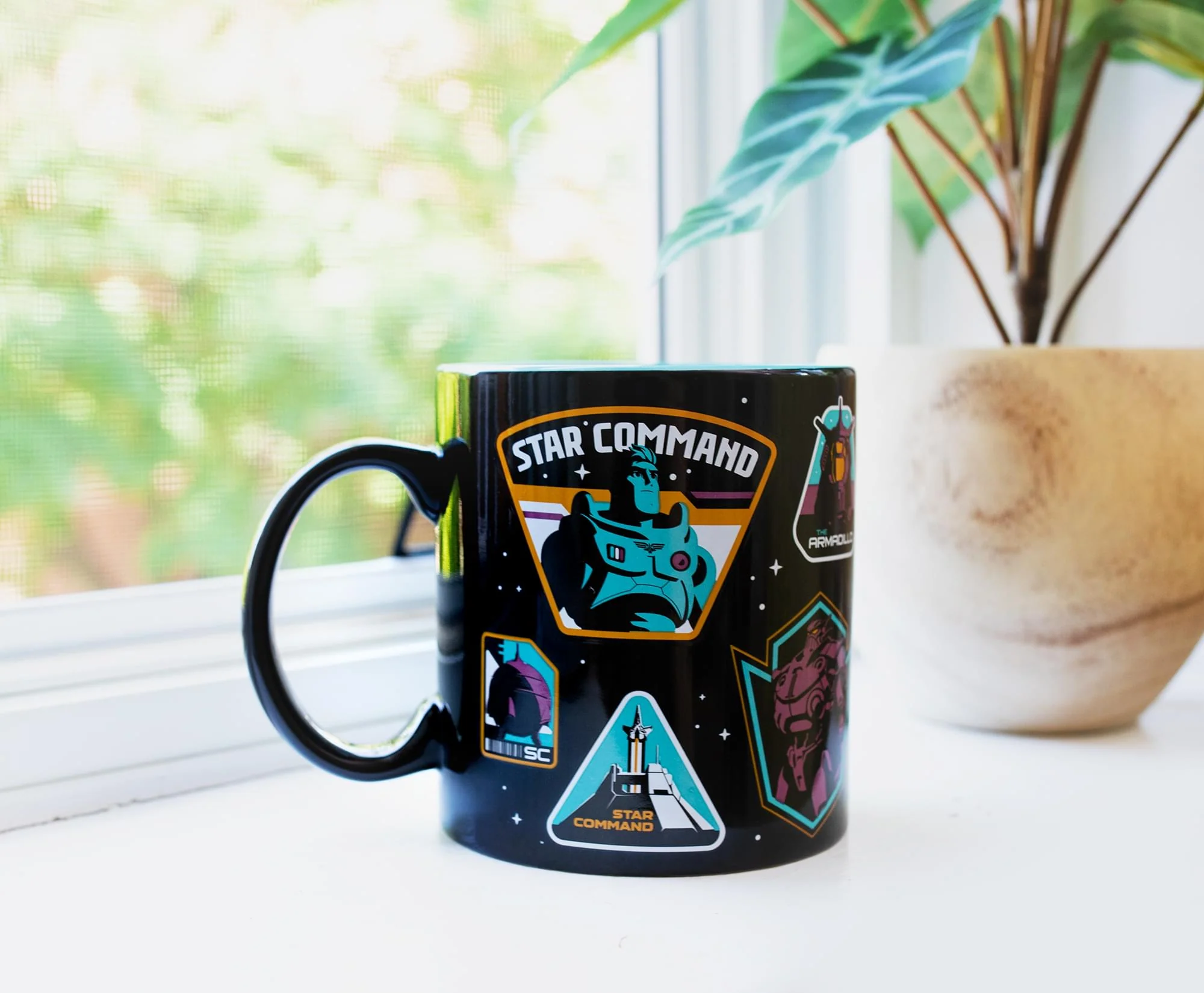Disney Pixar Lightyear Badges Ceramic Mug | Holds 20 Ounces - Image 4