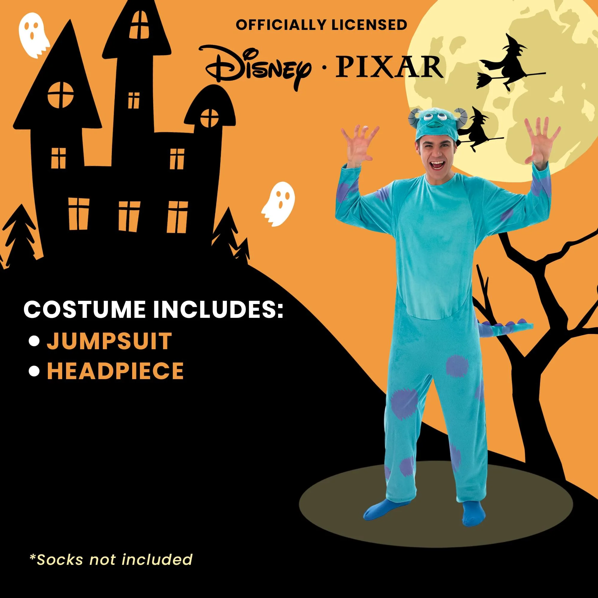 Disney\Pixar Monsters Inc. Sulley Adult Costume - Image 13